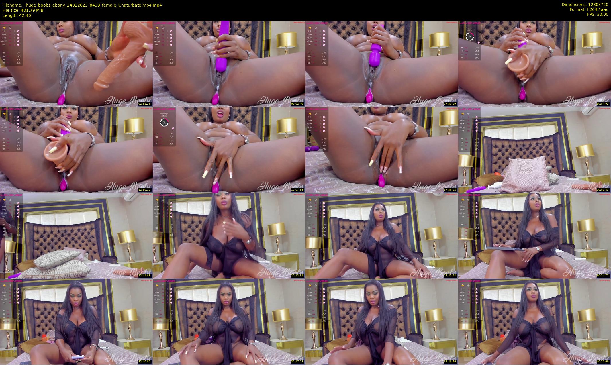 _huge_boobs_ebony — 43 minute Chaturbate female cam show recording, 720p, Feb 24, 2023