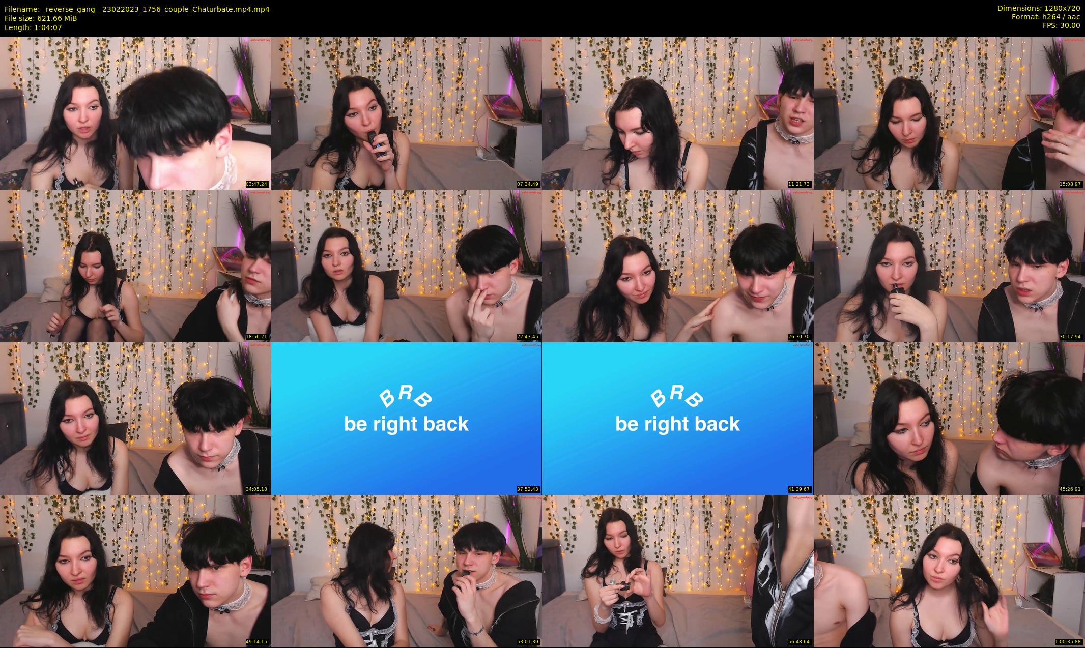 _reverse_gang_ — 65 minute Chaturbate couple cam show recording, 720p, Feb 23, 2023
