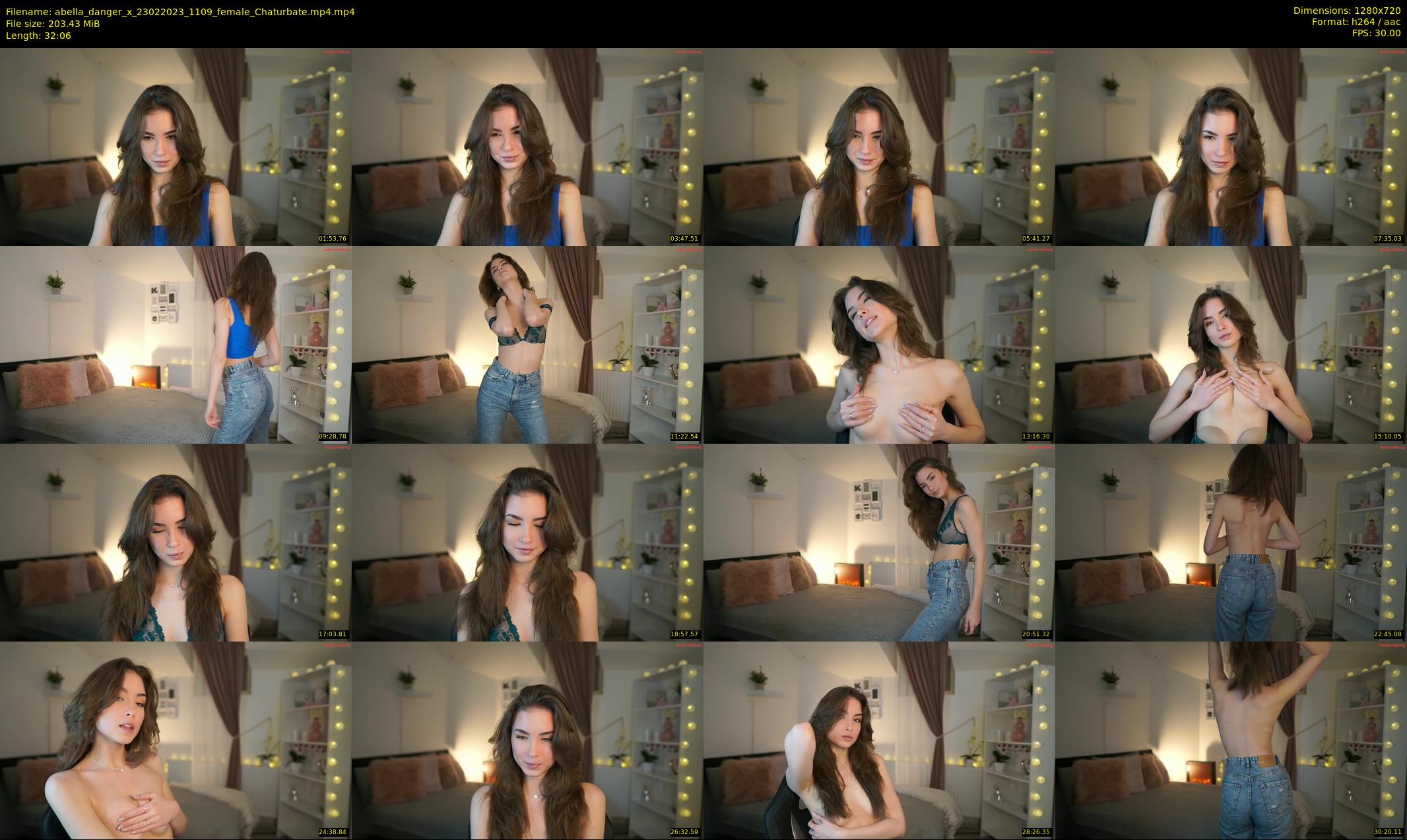 abella_danger_x — 33 minute Chaturbate female cam show recording, 720p, Feb 23, 2023