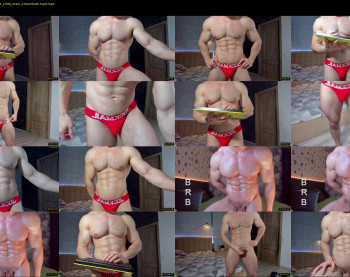 adam_muscle_ — 114 minute Chaturbate male cam show recording, 720p, Feb 23, 2023