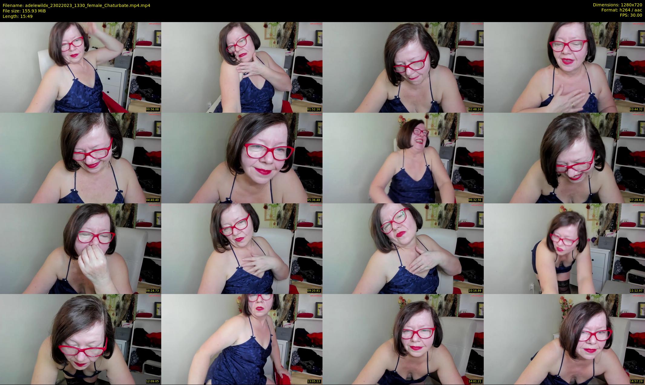adelewildx — 16 minute Chaturbate female cam show recording, 720p, Feb 23, 2023