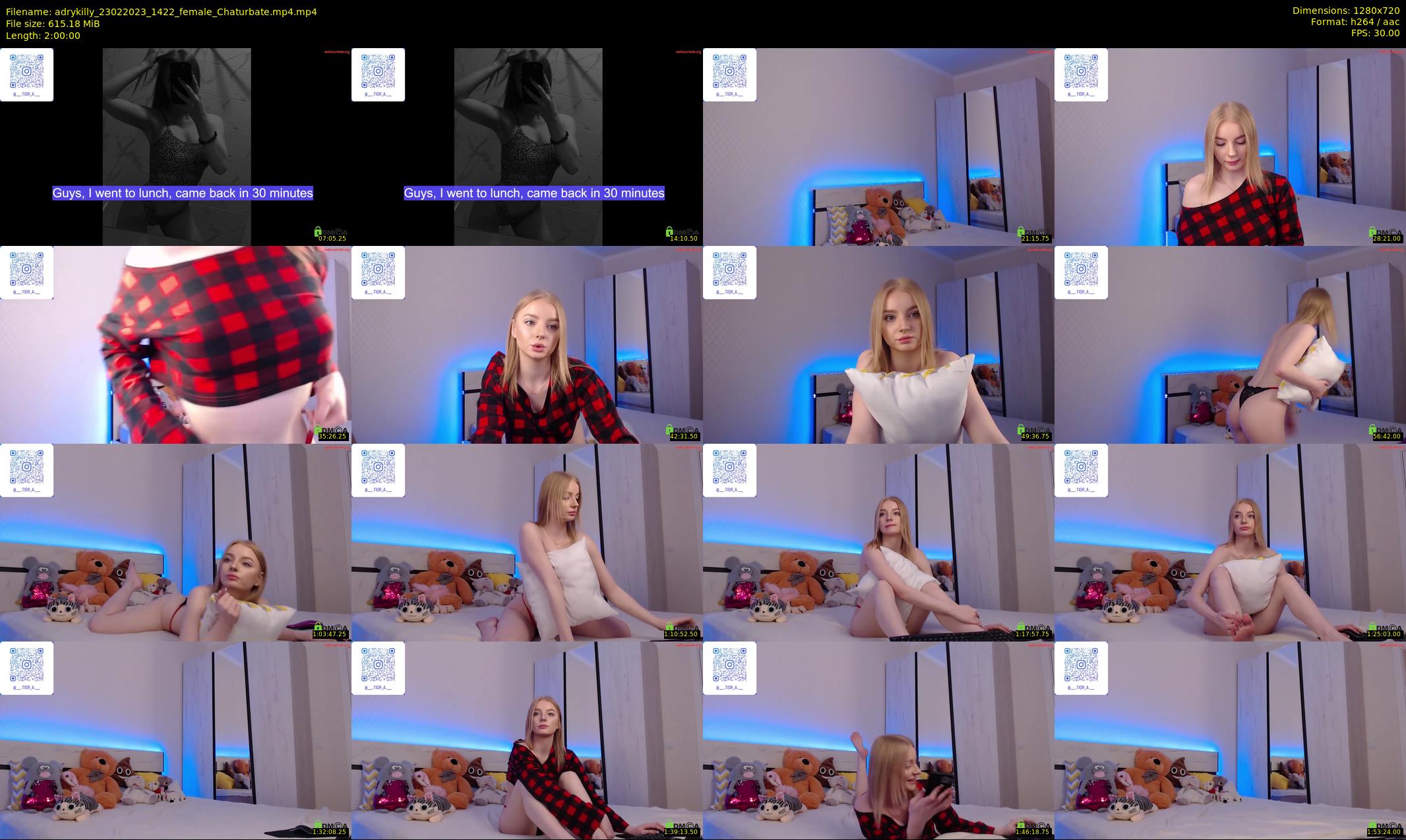 adrykilly — 120 minute Chaturbate female cam show recording, 720p, Feb 23, 2023