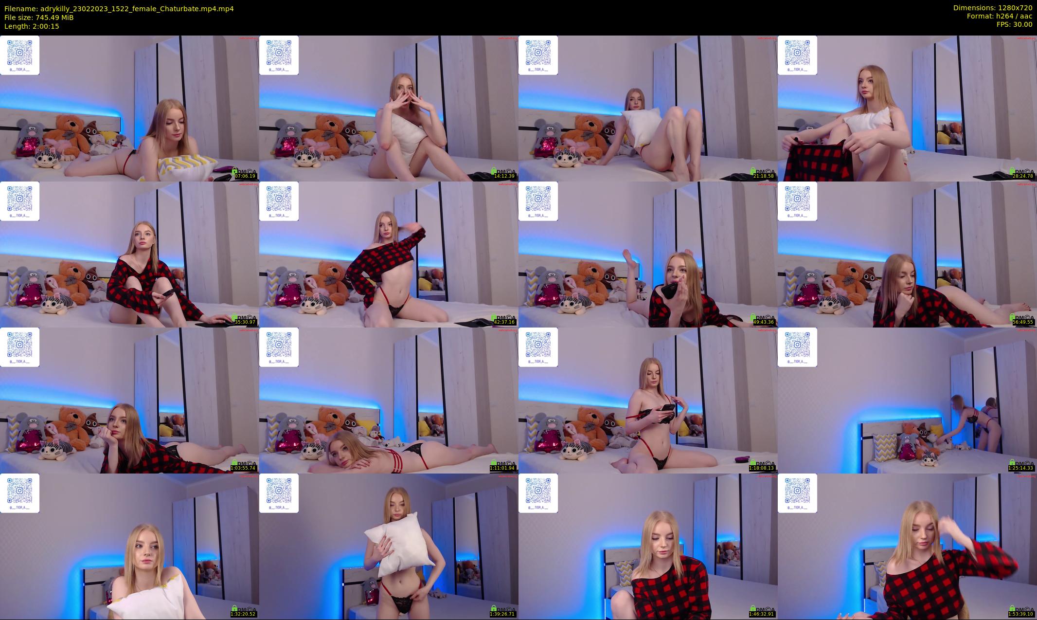 adrykilly — 121 minute Chaturbate female cam show recording, 720p, Feb 23, 2023