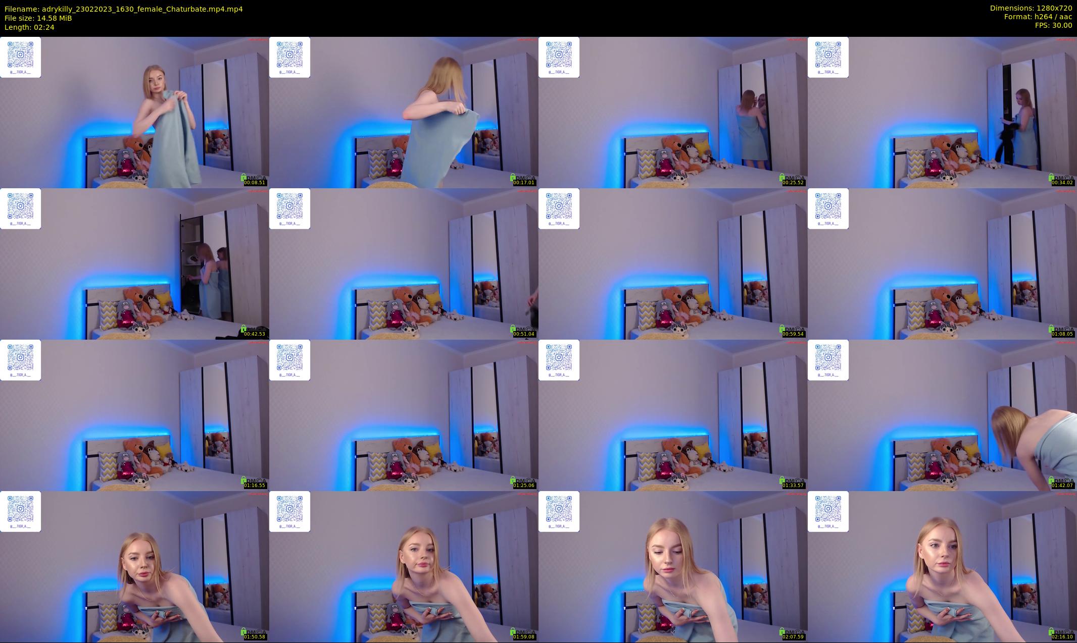 adrykilly — 3 minute Chaturbate female cam show recording, 720p, Feb 23, 2023