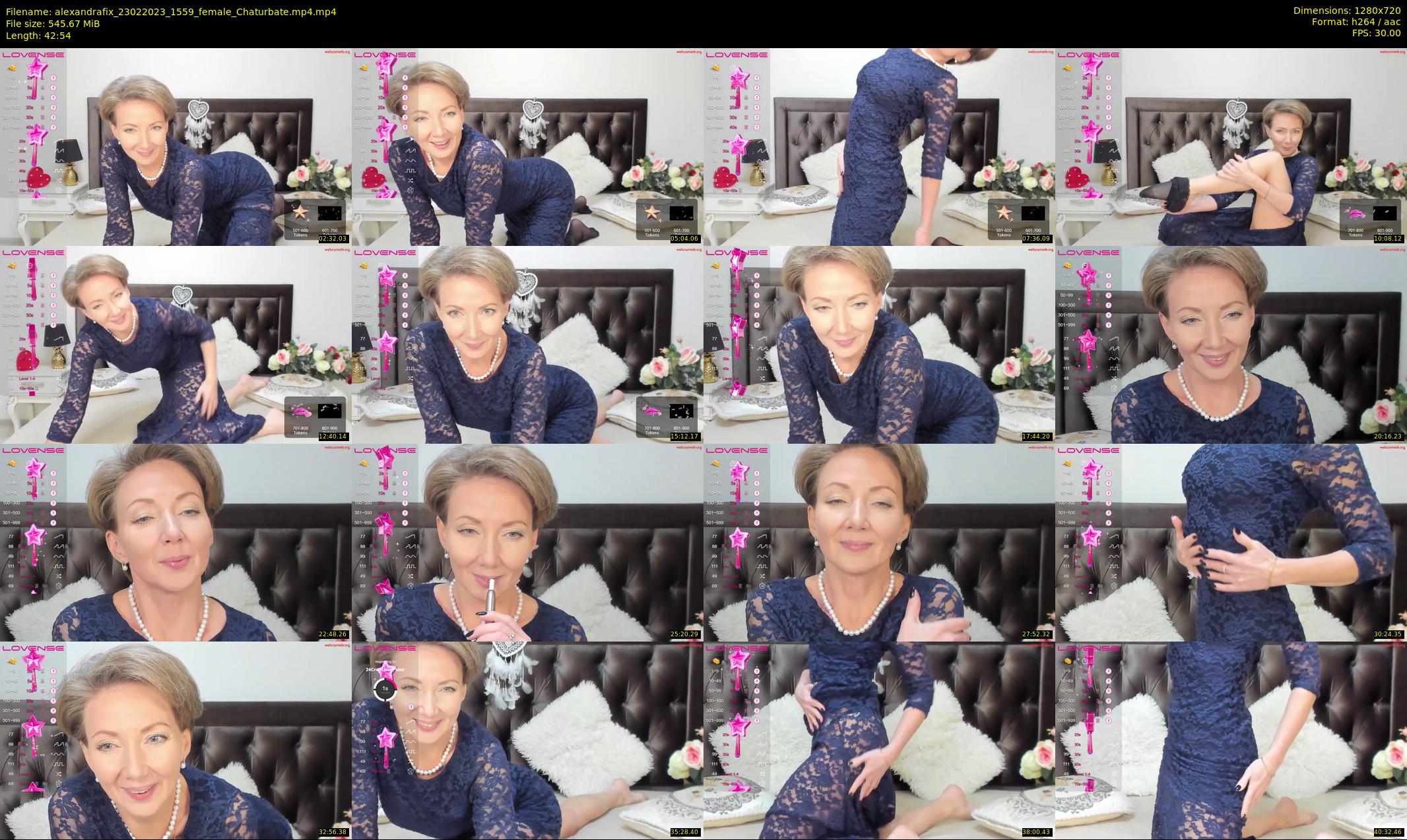 alexandrafix — 43 minute Chaturbate female cam show recording, 720p, Feb 23, 2023