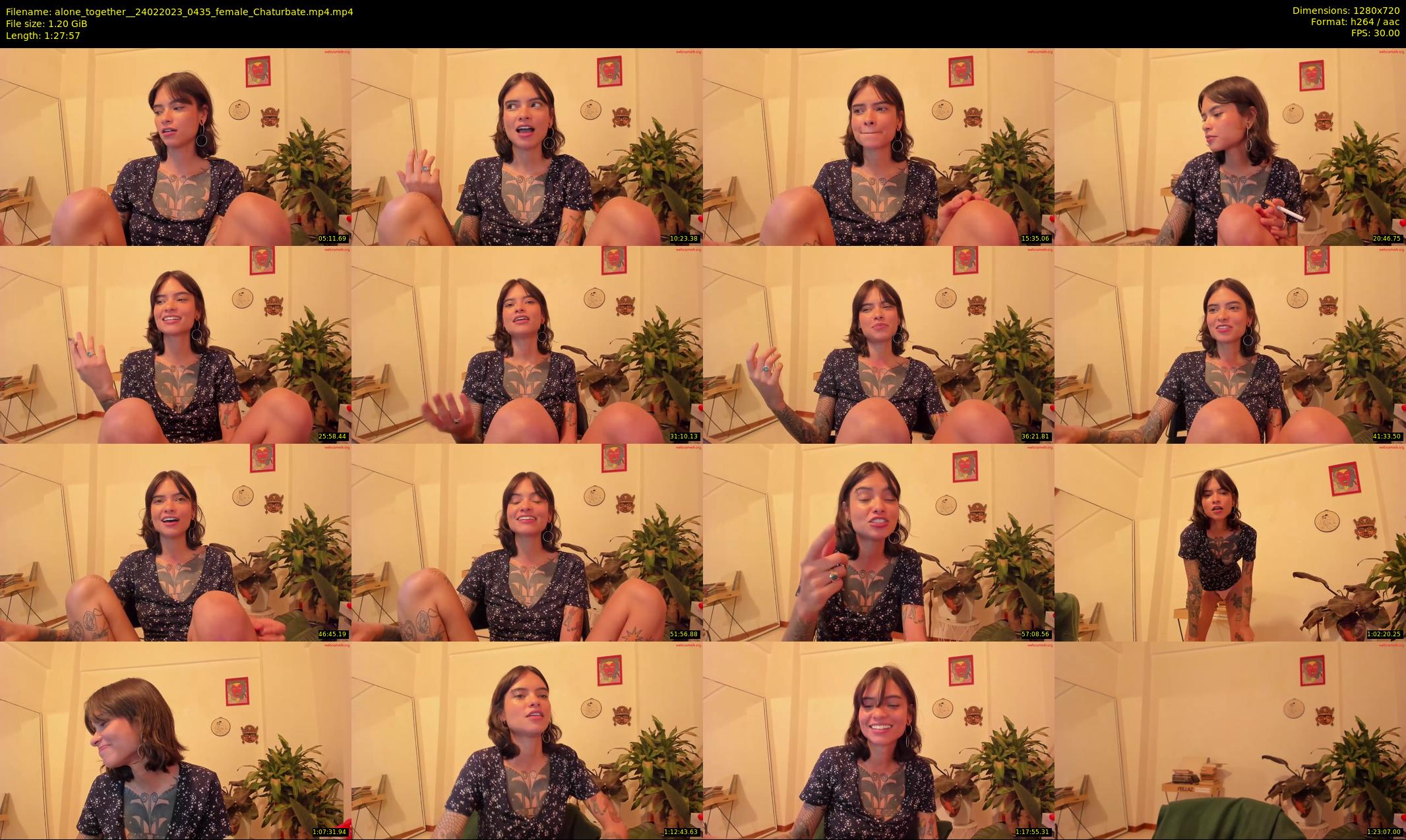 alone_together_ — 88 minute Chaturbate female cam show recording, 720p, Feb 24, 2023