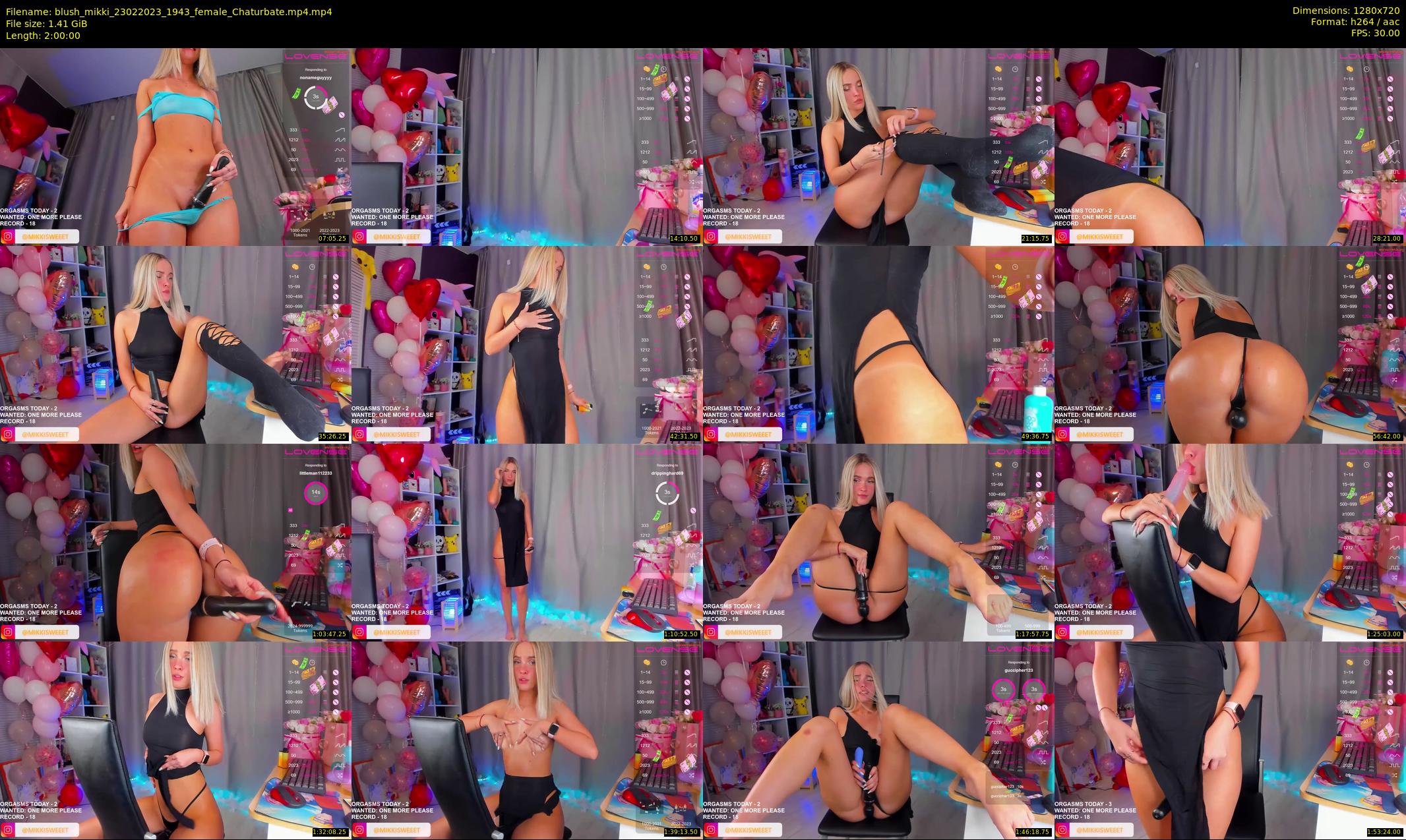 blush_mikki — 120 minute Chaturbate female cam show recording, 720p, Feb 23, 2023