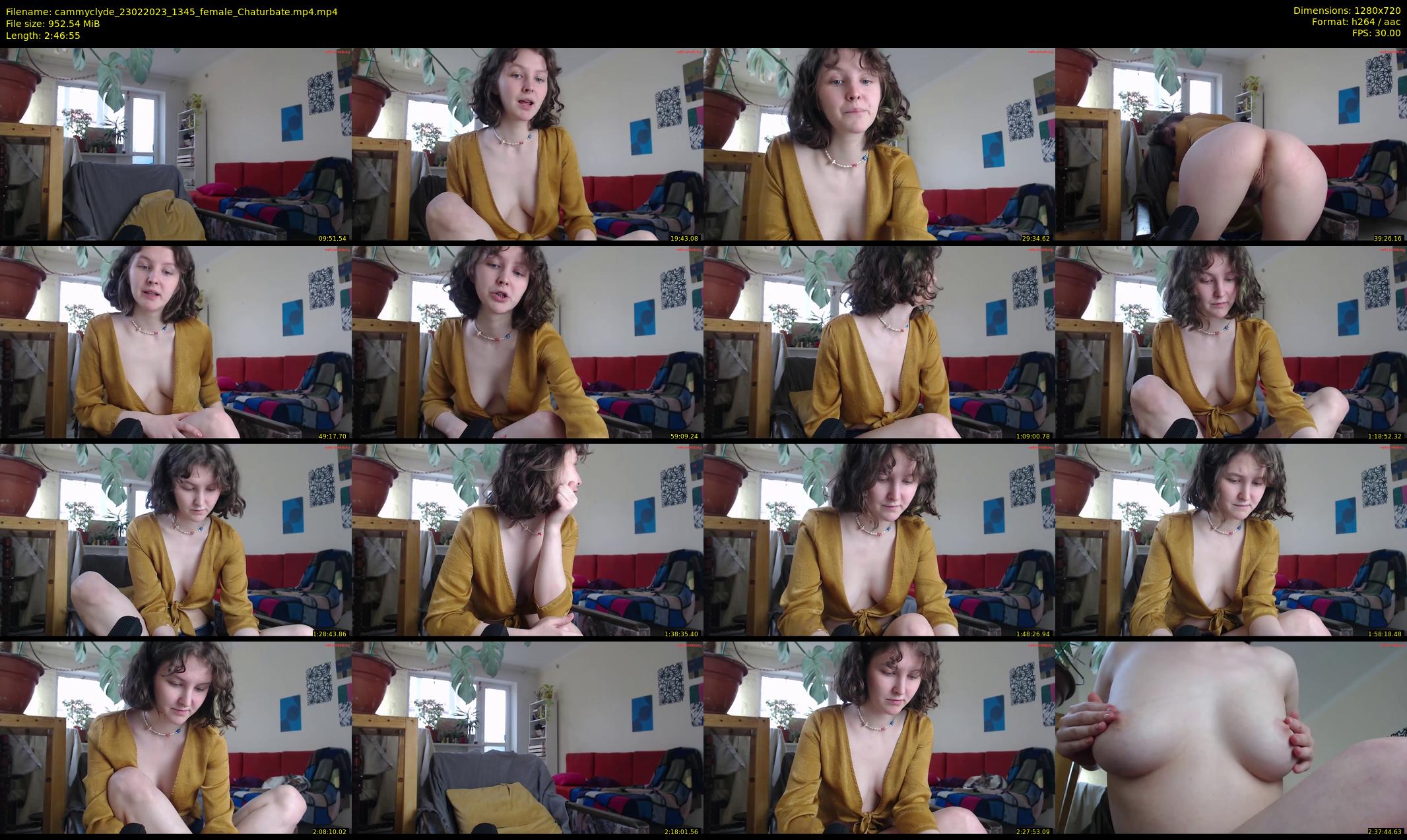 cammyclyde — 167 minute Chaturbate female cam show recording, 720p, Feb 23, 2023