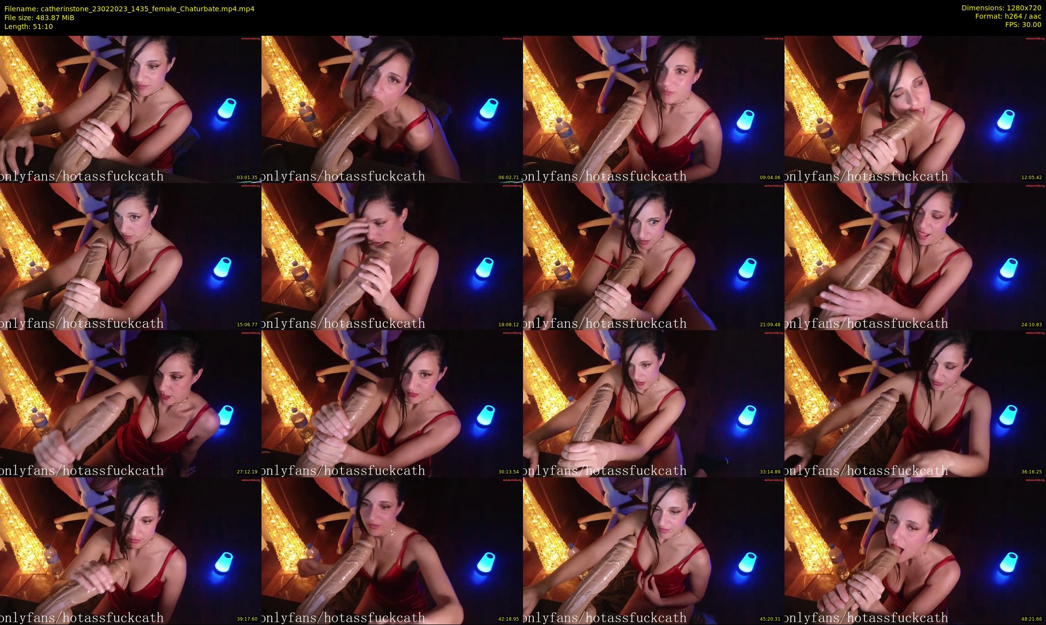 catherinstone — 52 minute Chaturbate female cam show recording, 720p, Feb 23, 2023