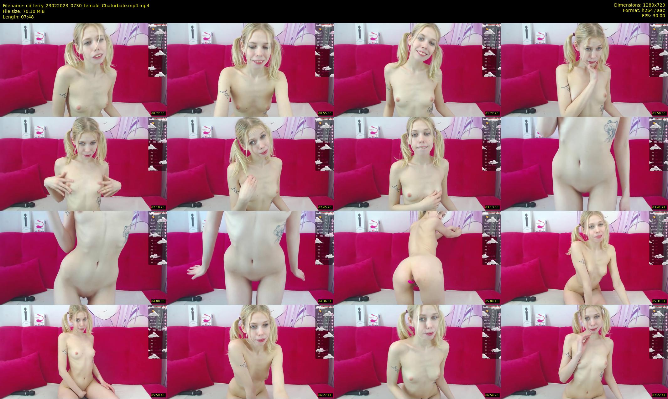 cii_lerry — 8 minute Chaturbate female cam show recording, 720p, Feb 23, 2023