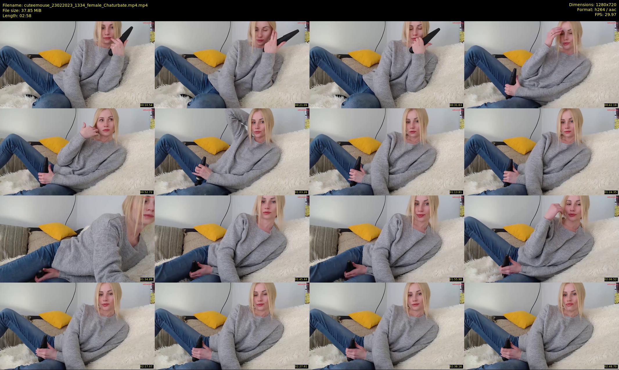 cuteemouse — 3 minute Chaturbate female cam show recording, 720p, Feb 23, 2023