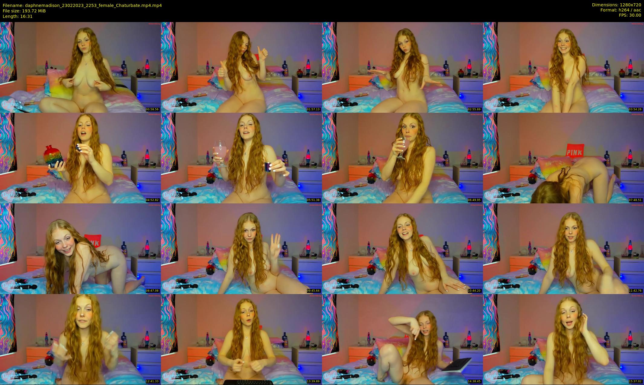daphnemadison — 17 minute Chaturbate couple cam show recording, 720p, Feb 23, 2023