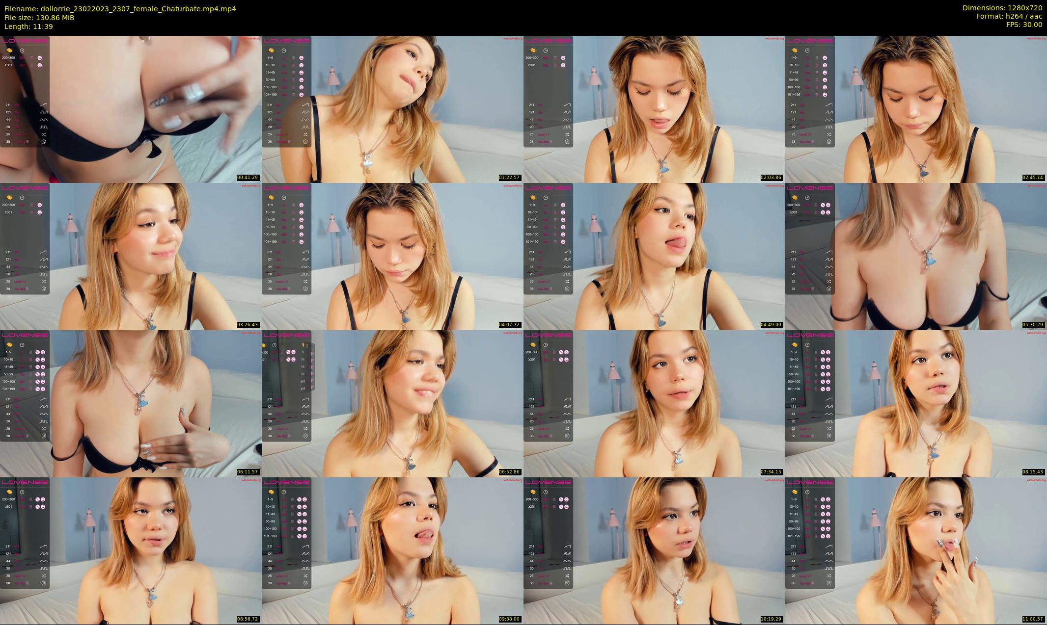 dollorrie — 12 minute Chaturbate couple cam show recording, 720p, Feb 23, 2023