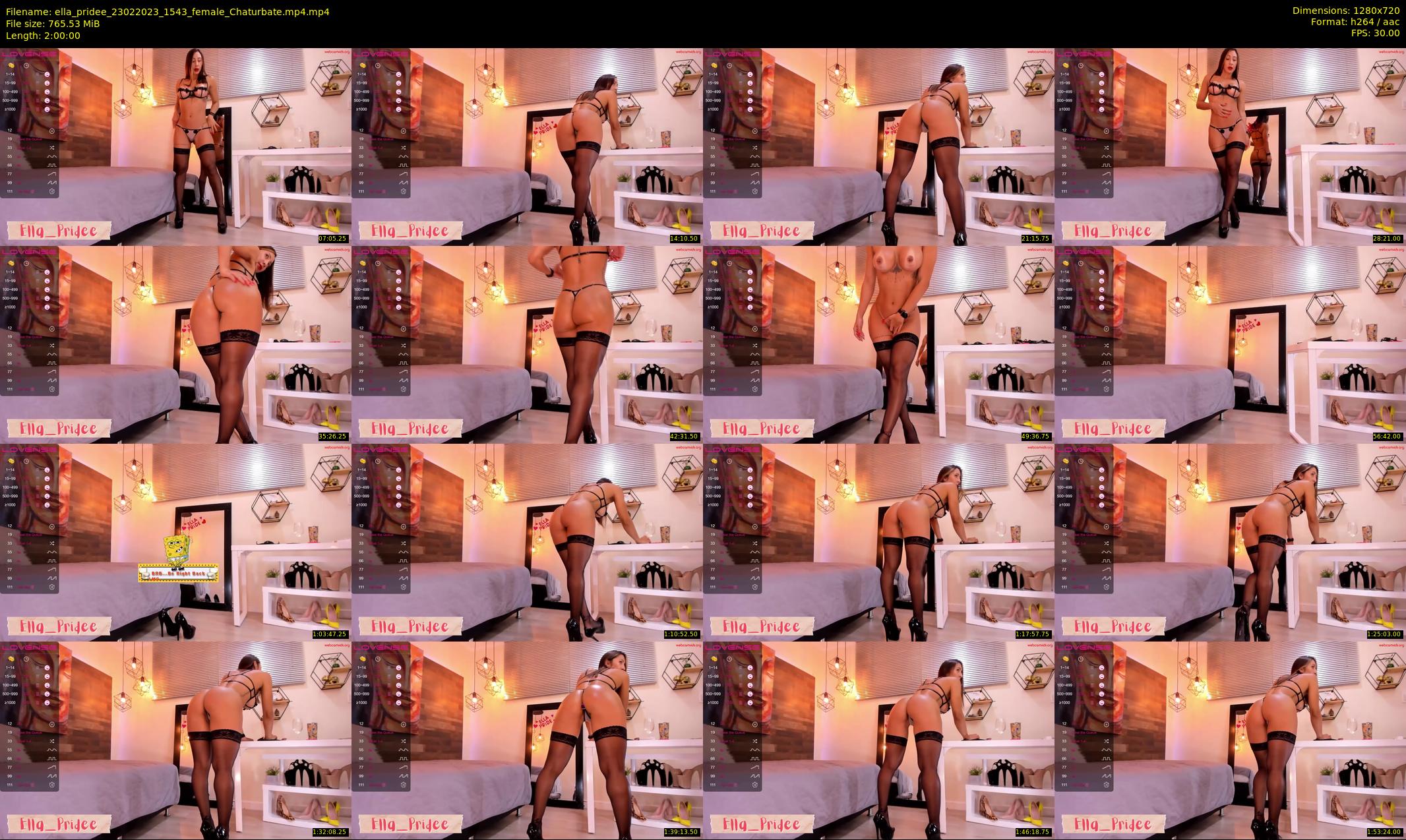 ella_pridee — 120 minute Chaturbate female cam show recording, 720p, Feb 23, 2023