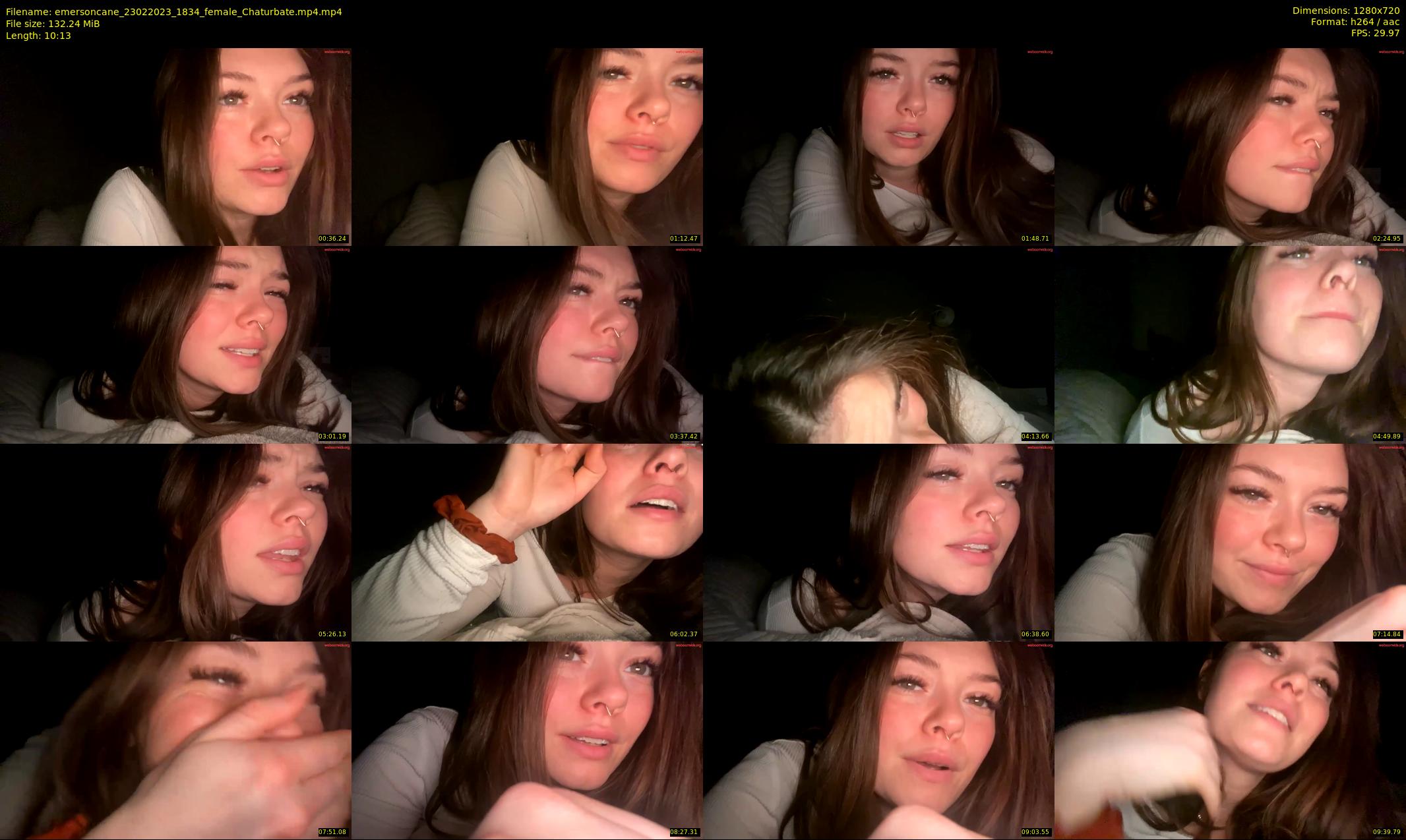 emersoncane — 11 minute Chaturbate female cam show recording, 720p, Feb 23, 2023