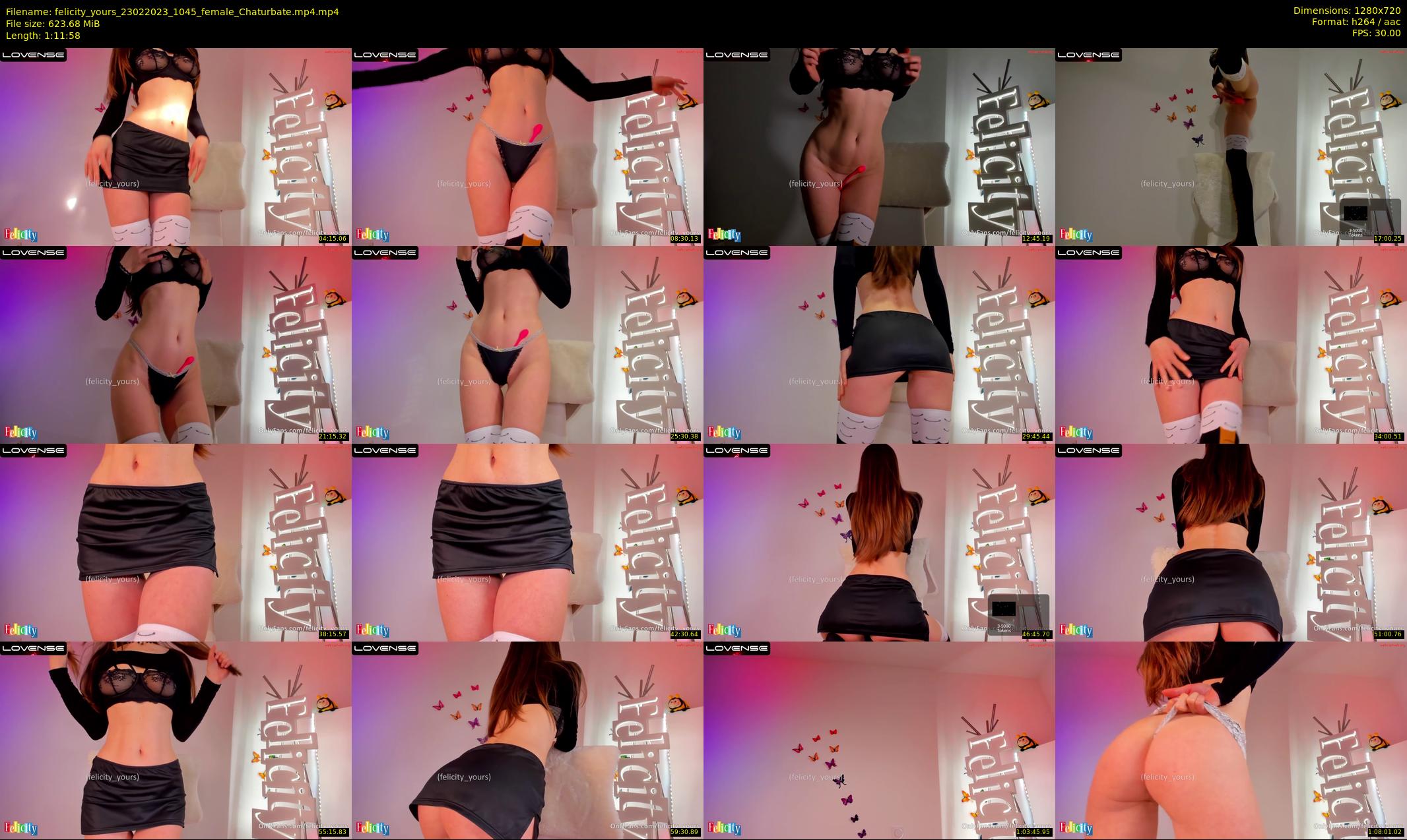 felicity_yours — 72 minute Chaturbate female cam show recording, 720p, Feb 23, 2023