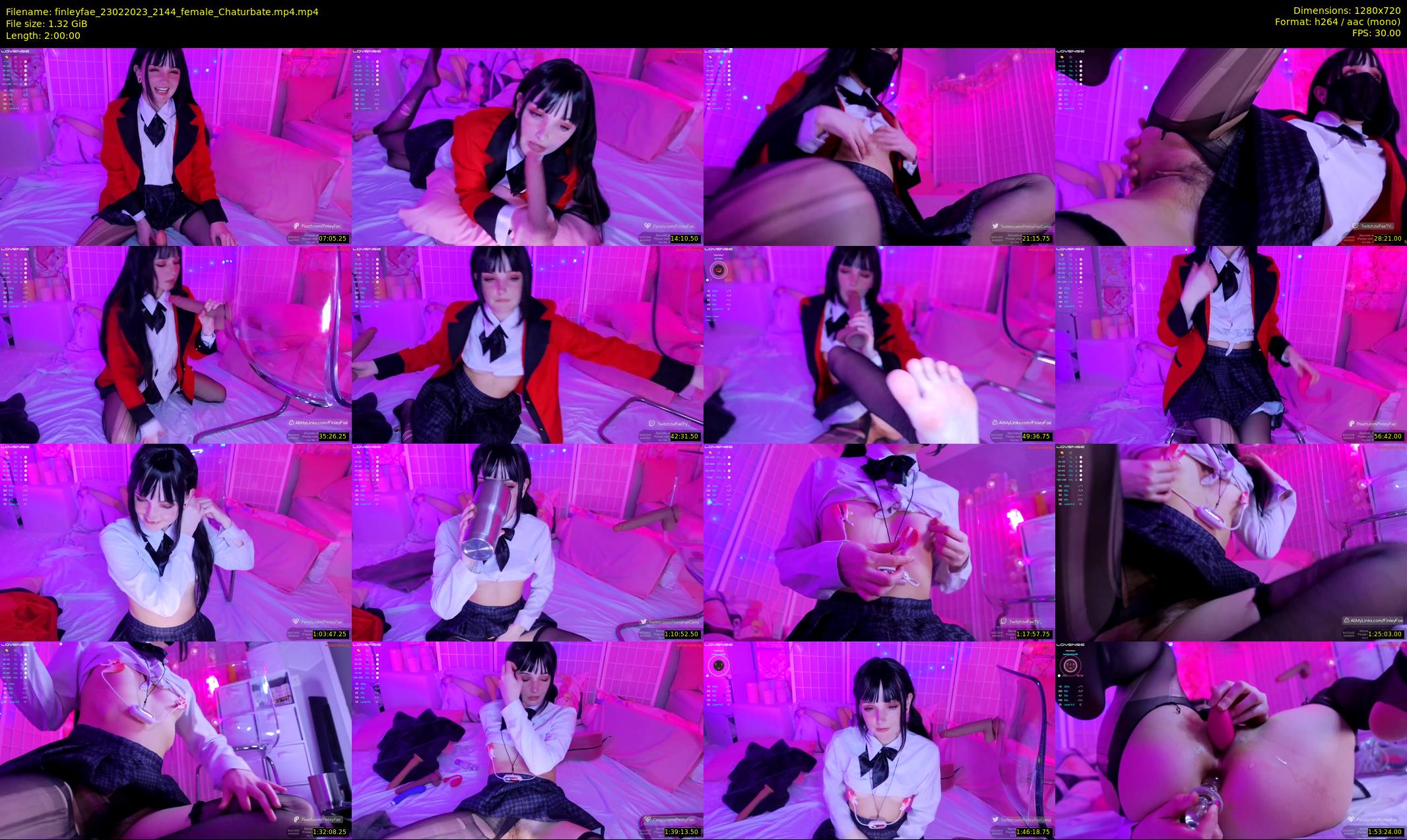 finleyfae — 120 minute Chaturbate female cam show recording, 720p, Feb 23, 2023