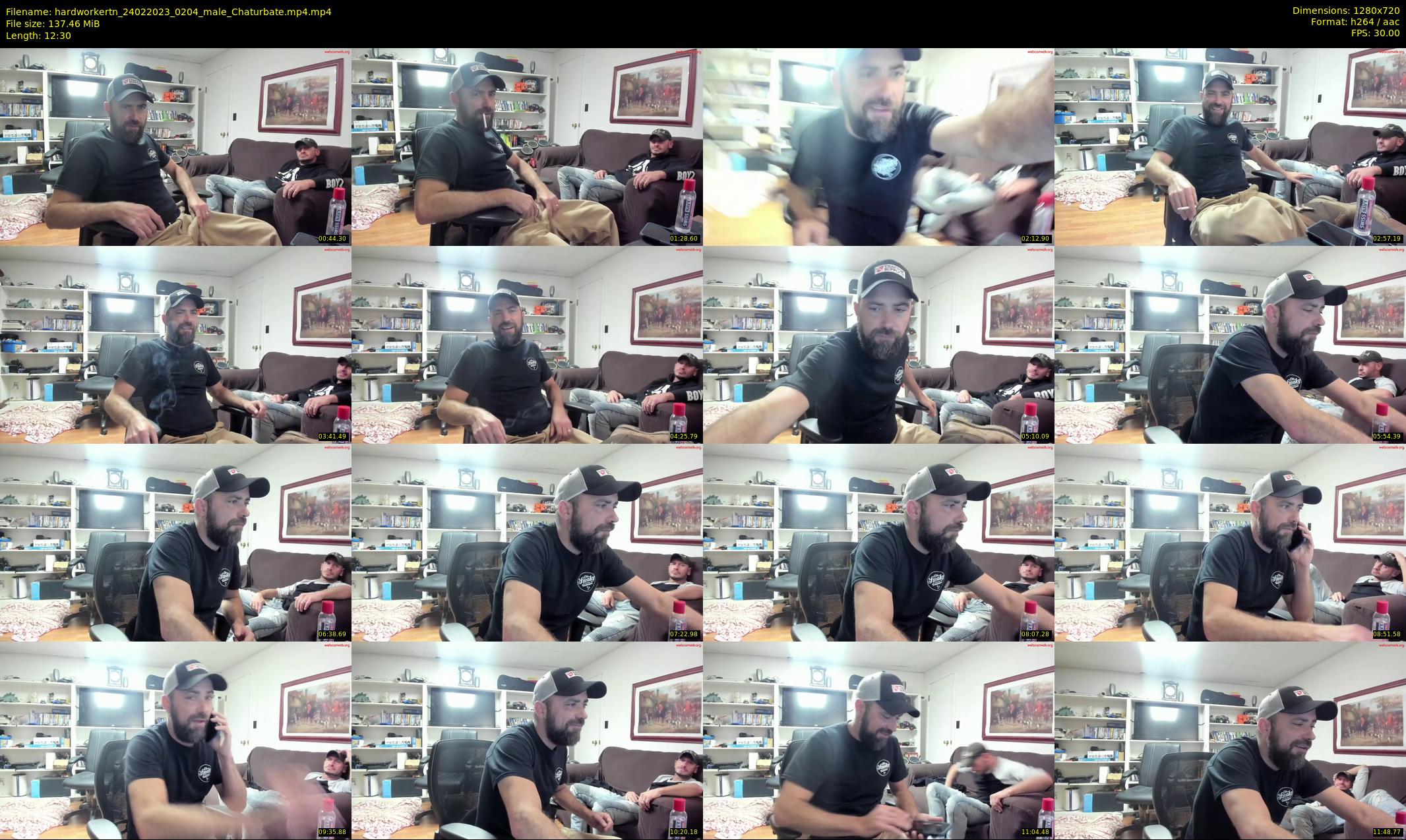 hardworkertn — 13 minute Chaturbate male cam show recording, 720p, Feb 24, 2023