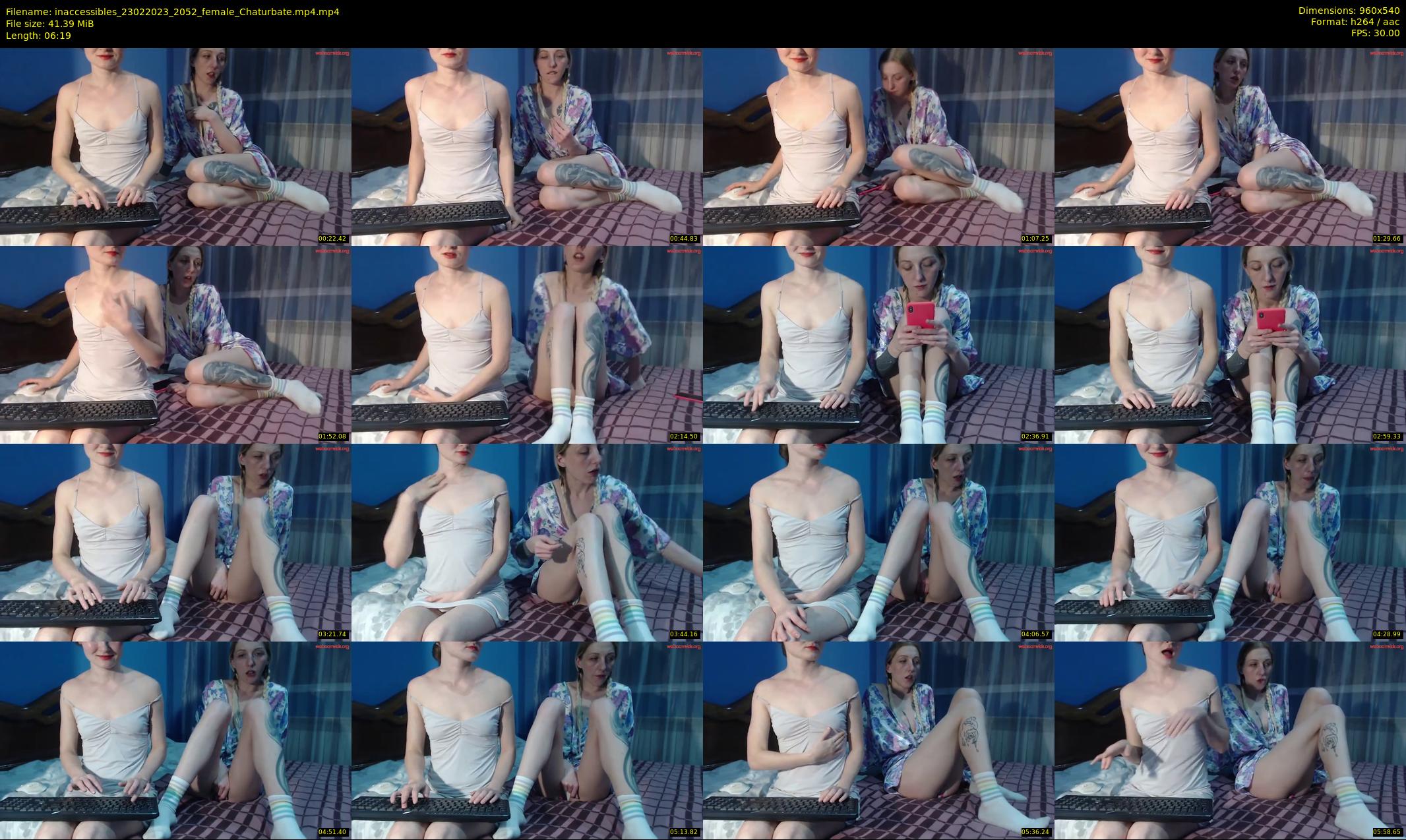 inaccessibles — 7 minute Chaturbate female cam show recording, 480p, Feb 23, 2023