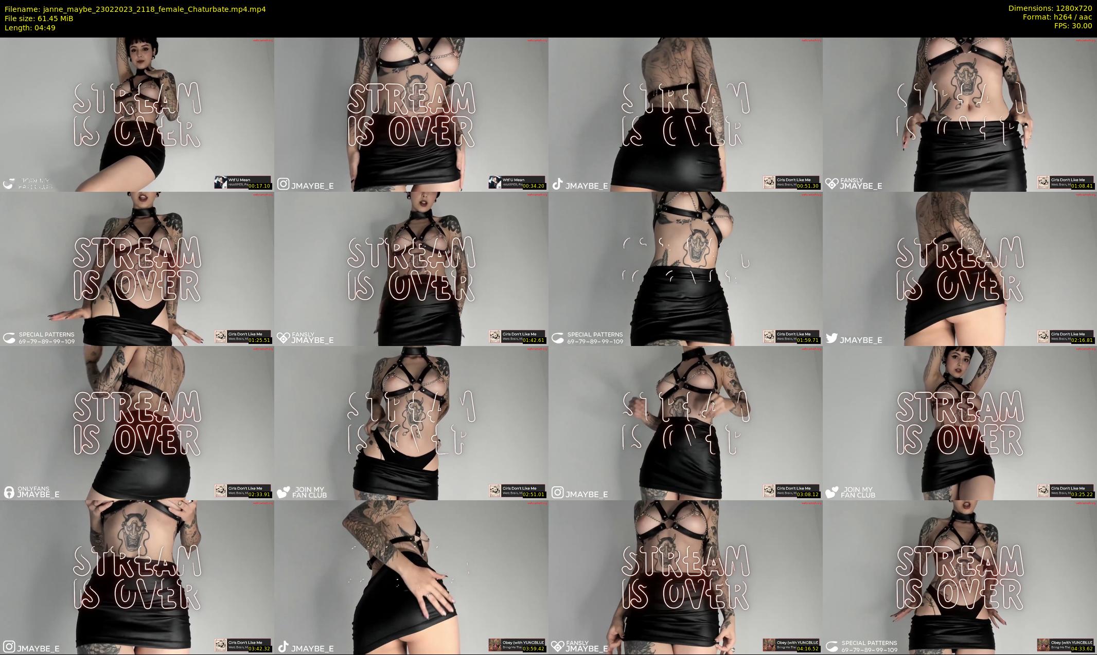 janne_maybe — 5 minute Chaturbate female cam show recording, 720p, Feb 23, 2023