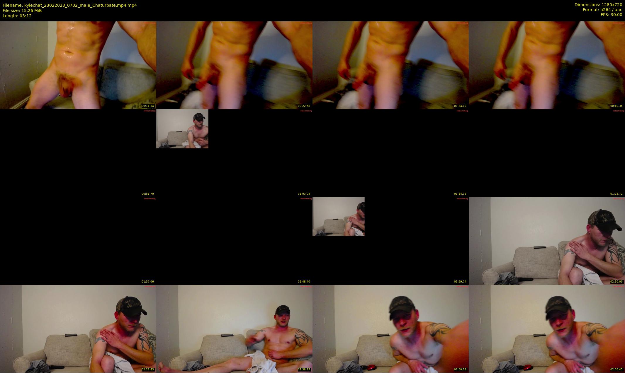 kylechat — 4 minute Chaturbate male cam show recording, 720p, Feb 23, 2023