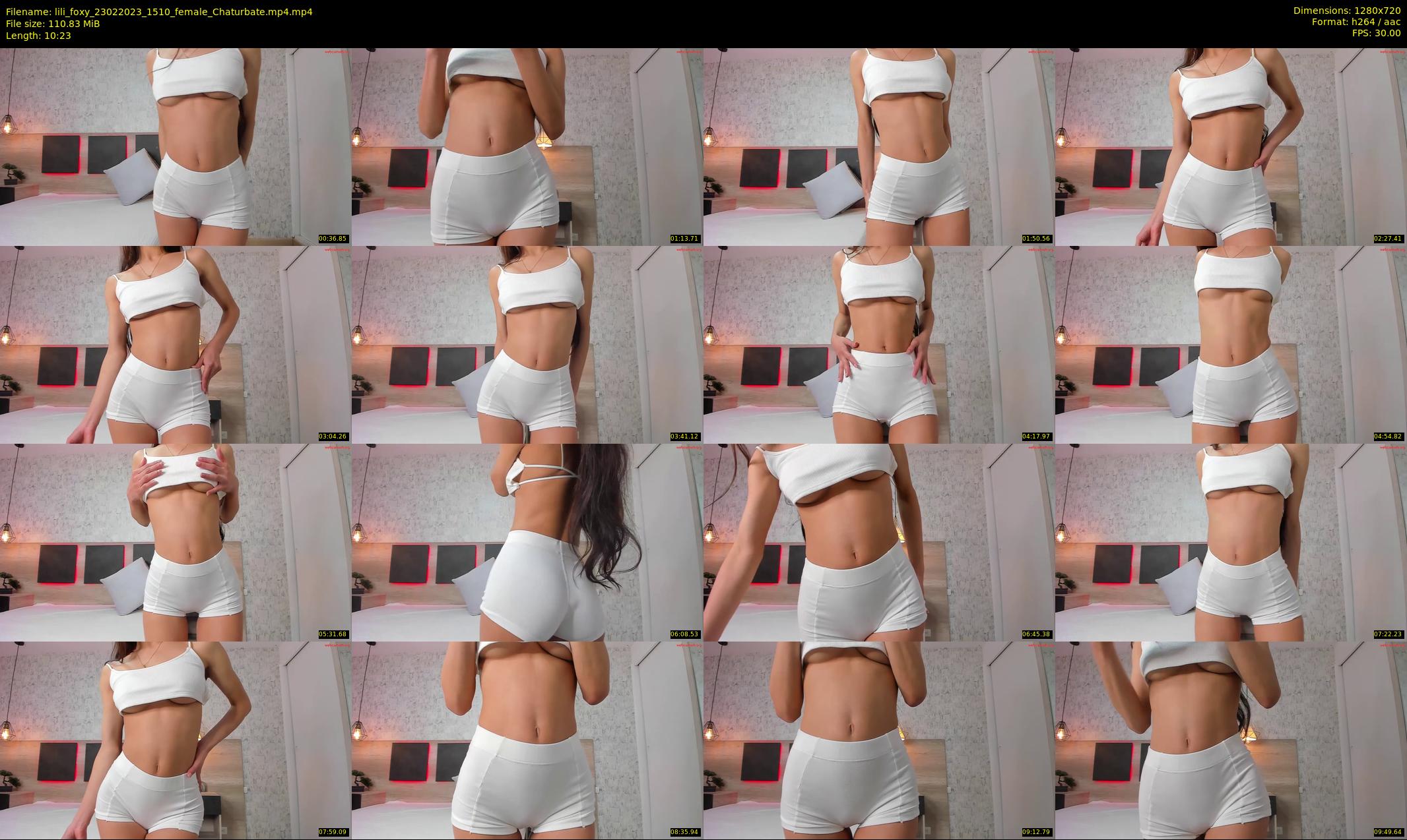 lili_foxy — 11 minute Chaturbate female cam show recording, 720p, Feb 23, 2023