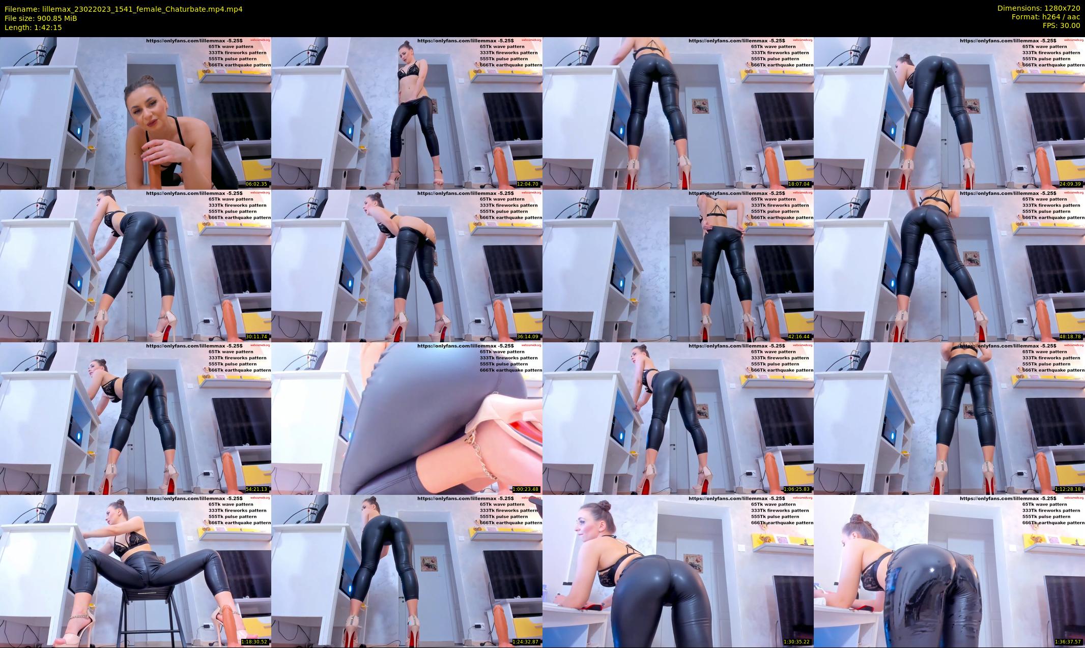 lillemax — 103 minute Chaturbate female cam show recording, 720p, Feb 23, 2023