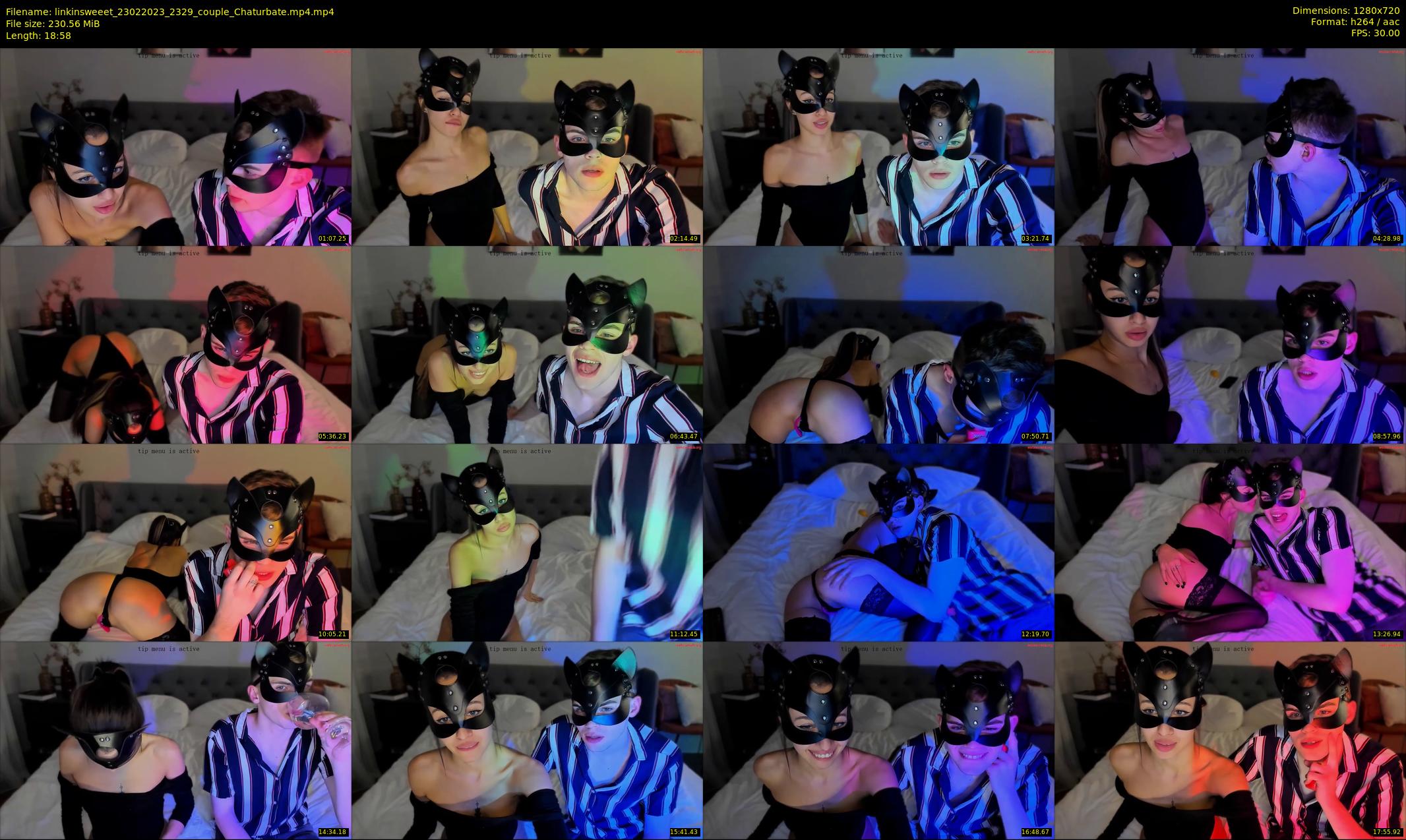 linkinsweeet — 19 minute Chaturbate couple cam show recording, 720p, Feb 23, 2023