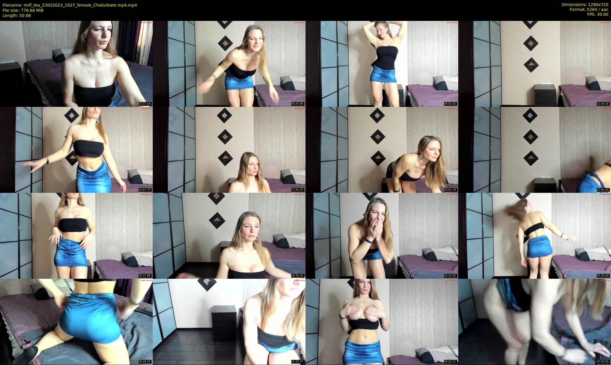 milf_tea — 51 minute Chaturbate female cam show recording, 720p, Feb 23, 2023