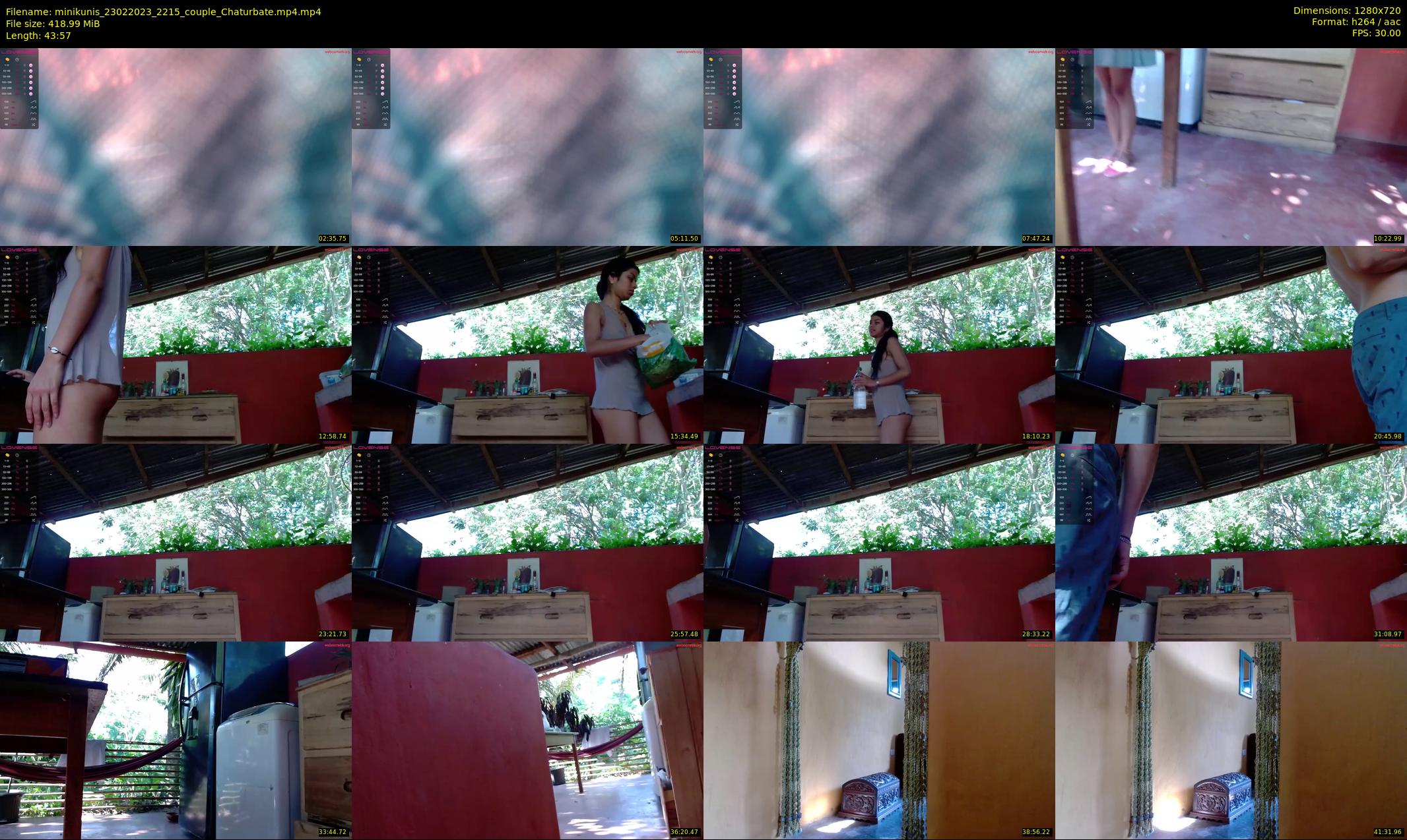 minikunis — 44 minute Chaturbate couple cam show recording, 720p, Feb 23, 2023