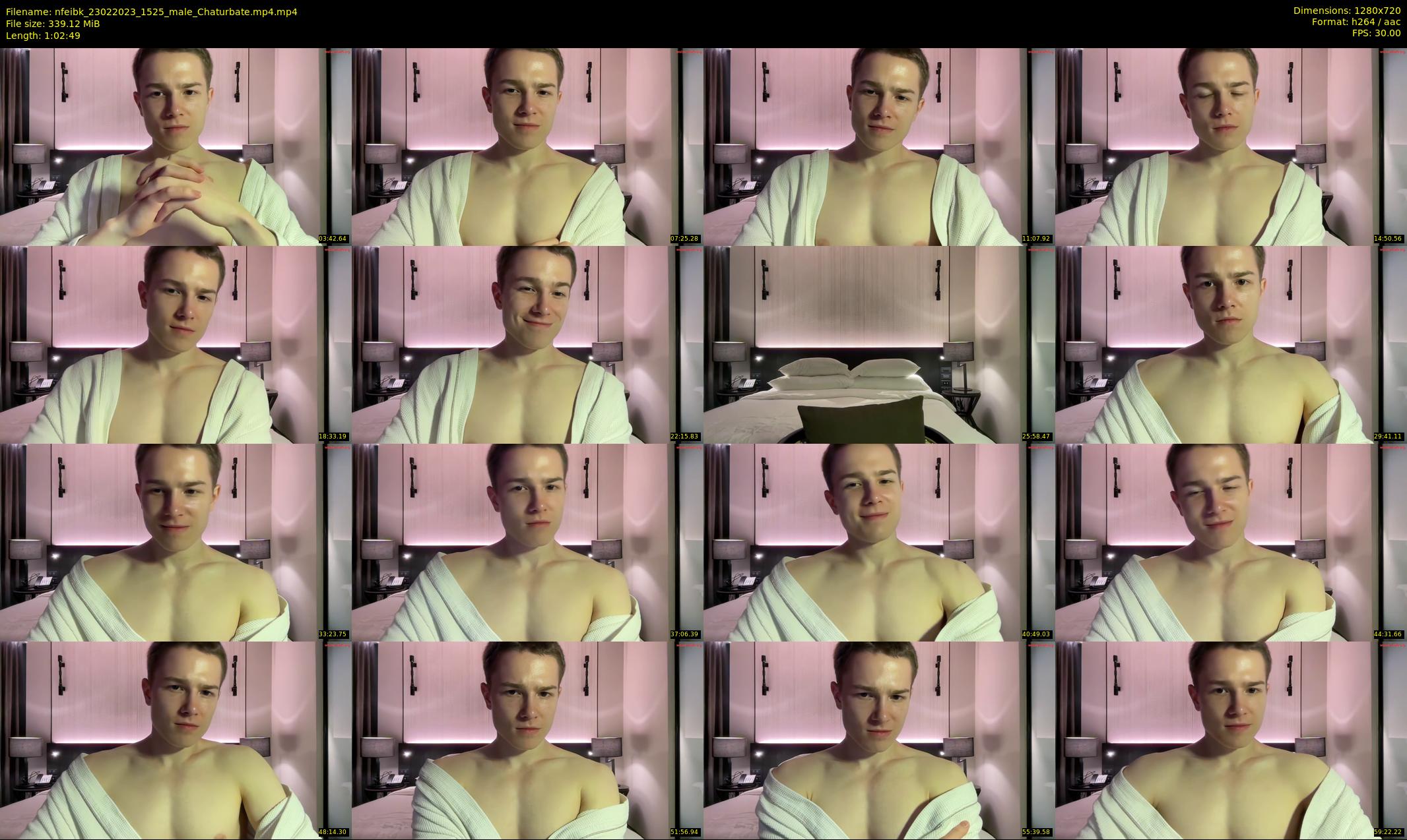 nfeibk — 63 minute Chaturbate male cam show recording, 720p, Feb 23, 2023