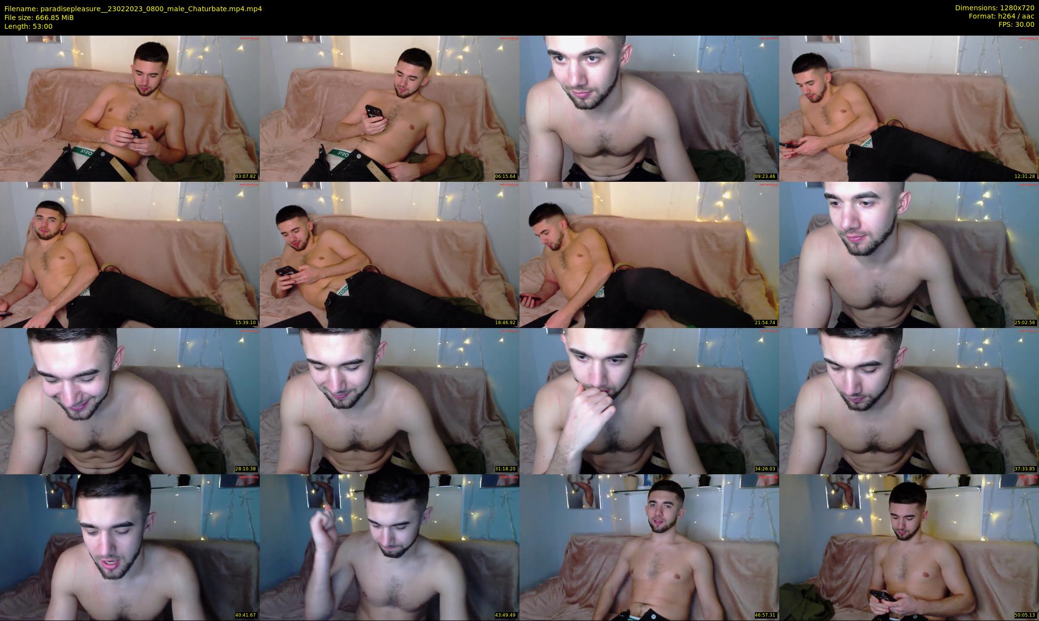 paradisepleasure_ — 53 minute Chaturbate couple cam show recording, 720p, Feb 23, 2023