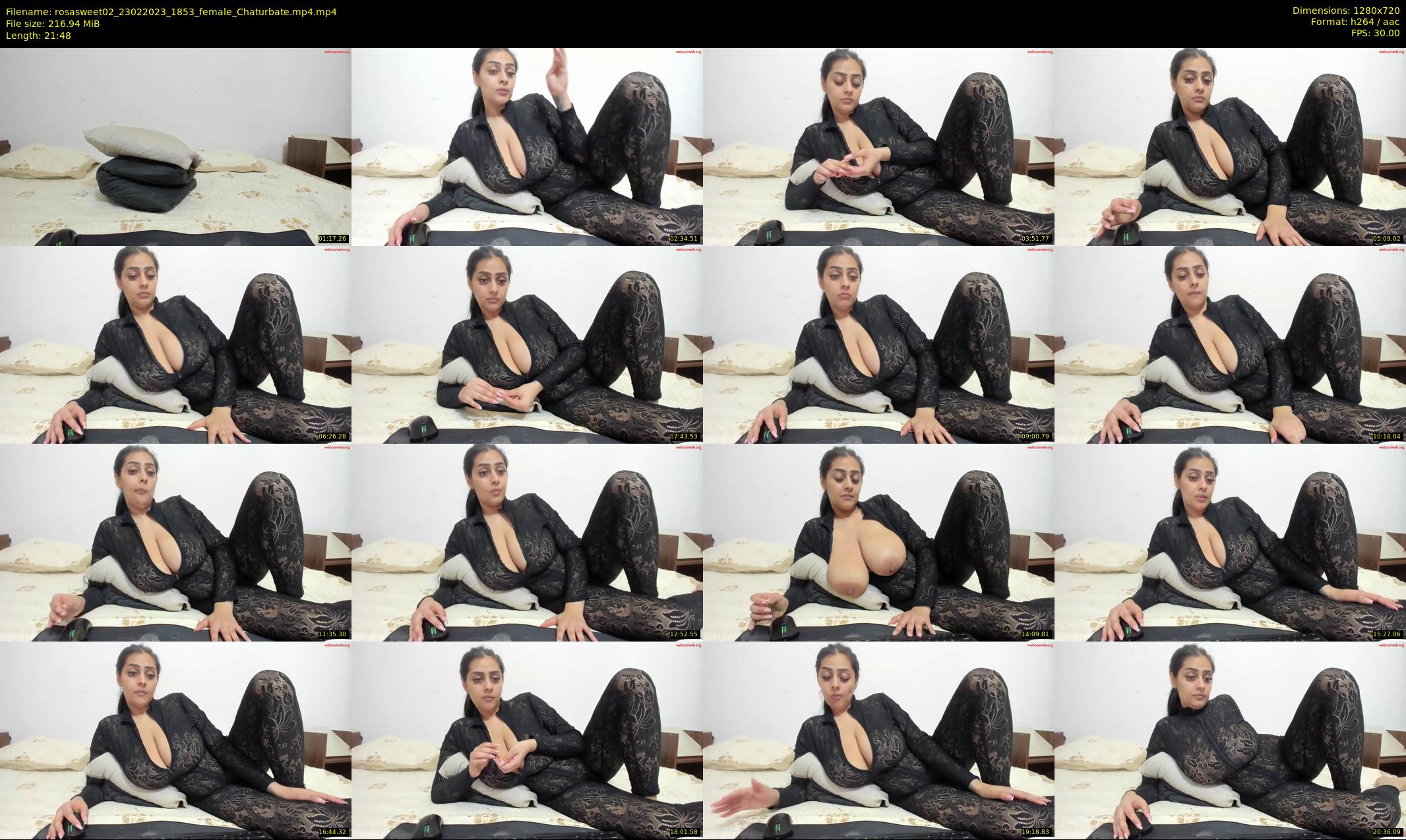 rosasweet02 — 22 minute Chaturbate female cam show recording, 720p, Feb 23, 2023