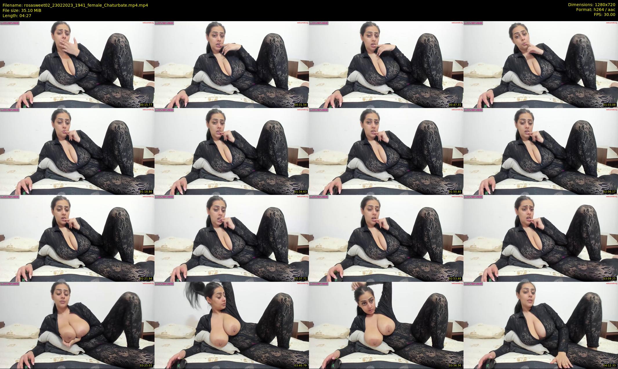 rosasweet02 — 5 minute Chaturbate female cam show recording, 720p, Feb 23, 2023