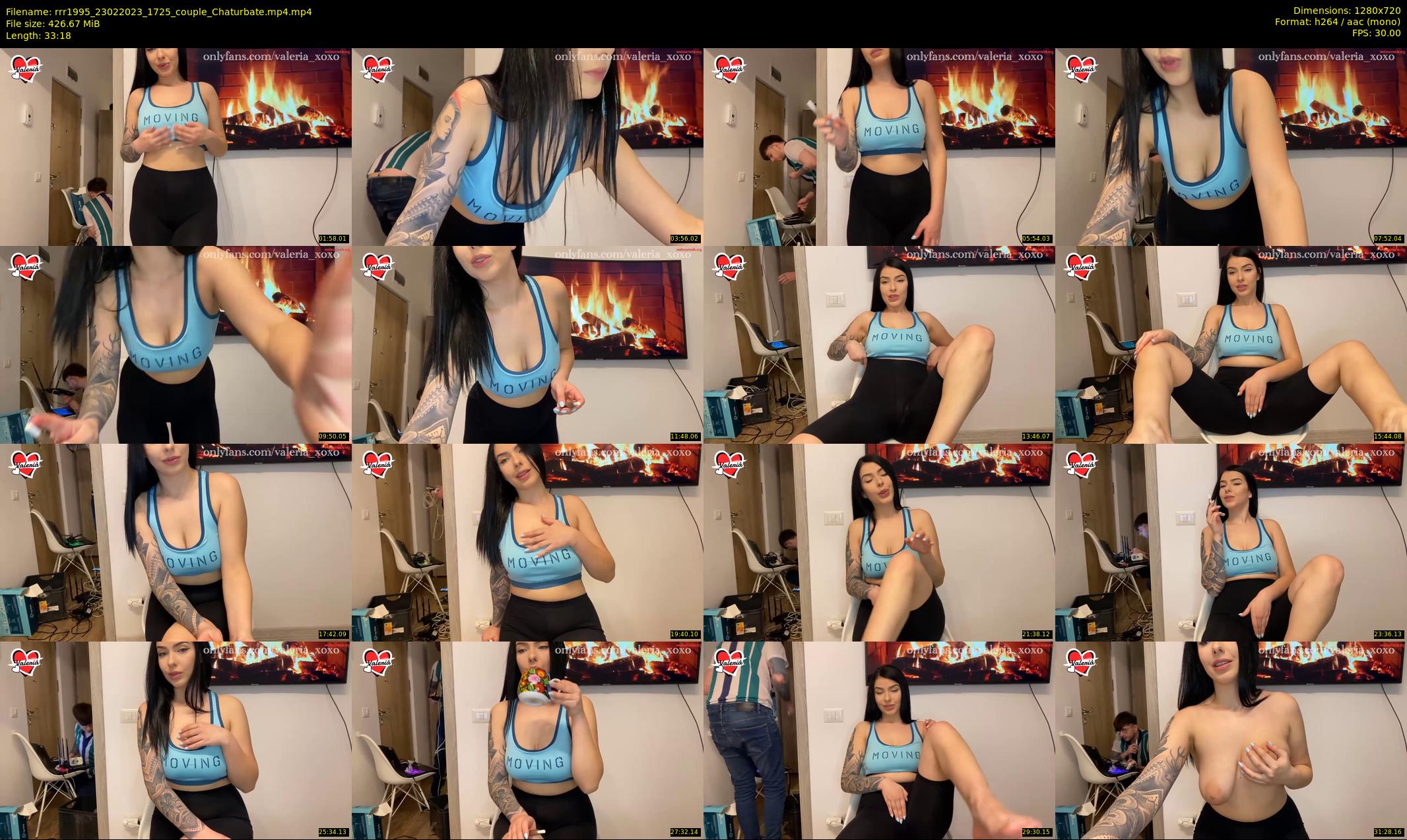 rrr1995 — 34 minute Chaturbate couple cam show recording, 720p, Feb 23, 2023