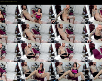 tattoo_couple77 — 91 minute Chaturbate couple cam show recording, 720p, Feb 23, 2023