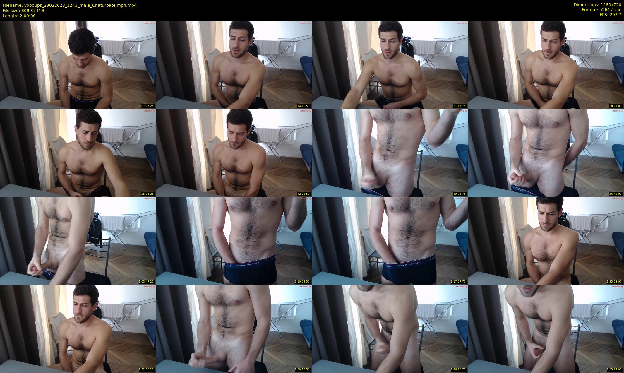 yoooups — 120 minute Chaturbate male cam show recording, 720p, Feb 23, 2023