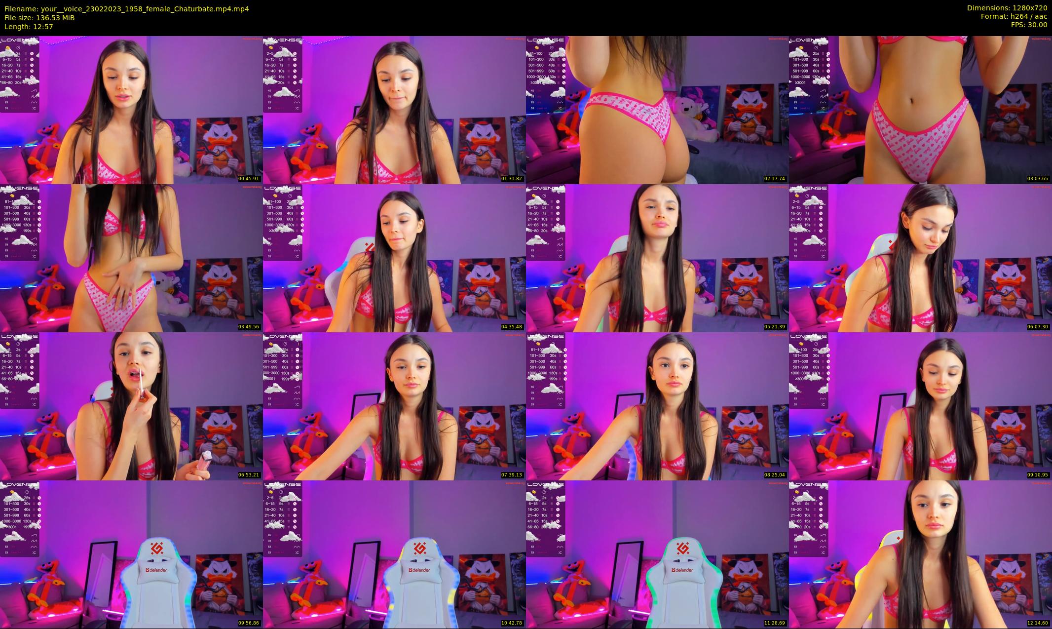 your__voice — 13 minute Chaturbate female cam show recording, 720p, Feb 23, 2023