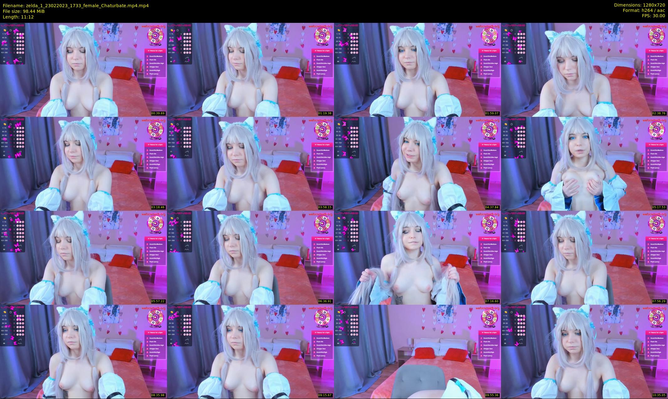 zelda_1 — 12 minute Chaturbate female cam show recording, 720p, Feb 23, 2023