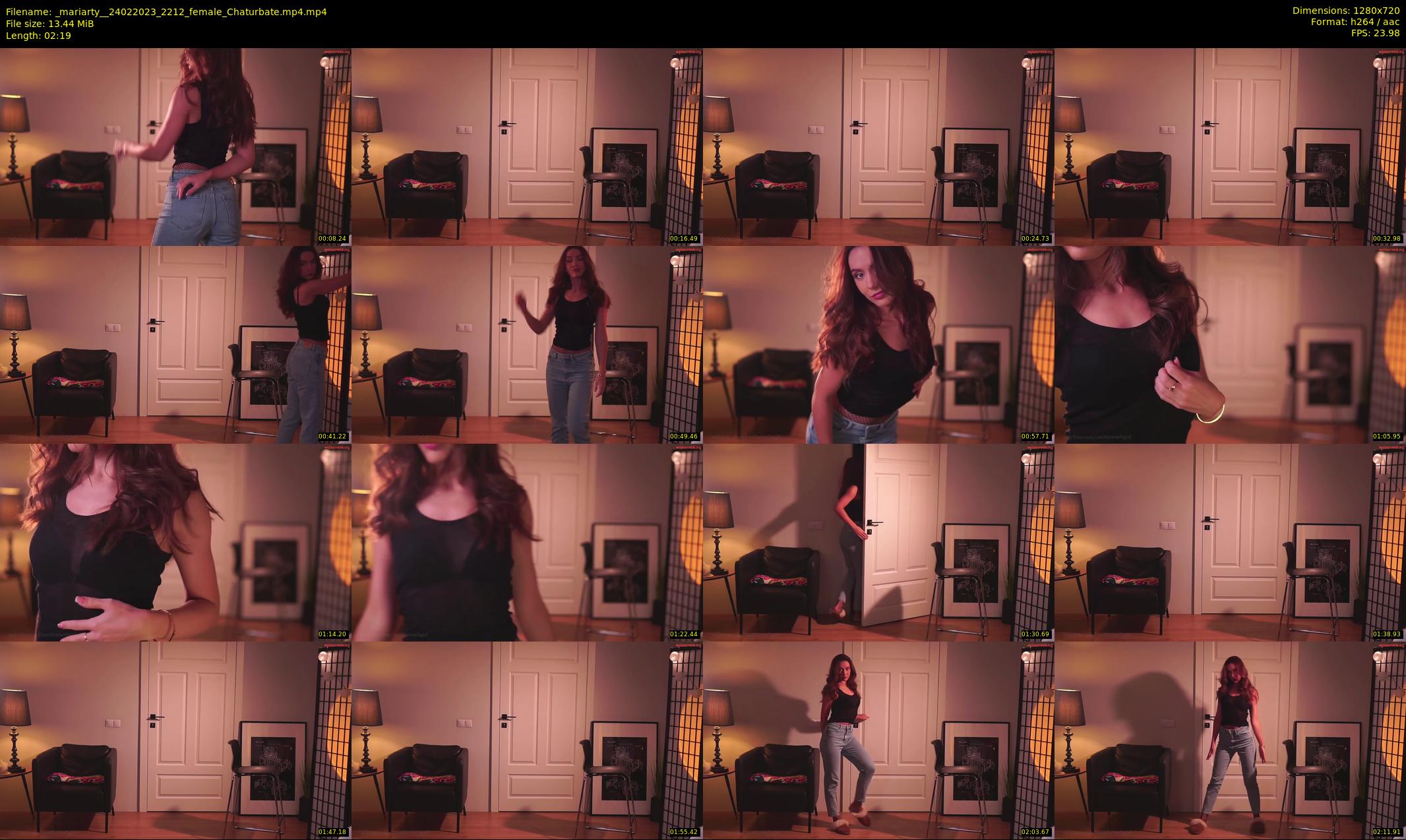 _mariarty_ — 3 minute Chaturbate female cam show recording, 720p, Feb 24, 2023