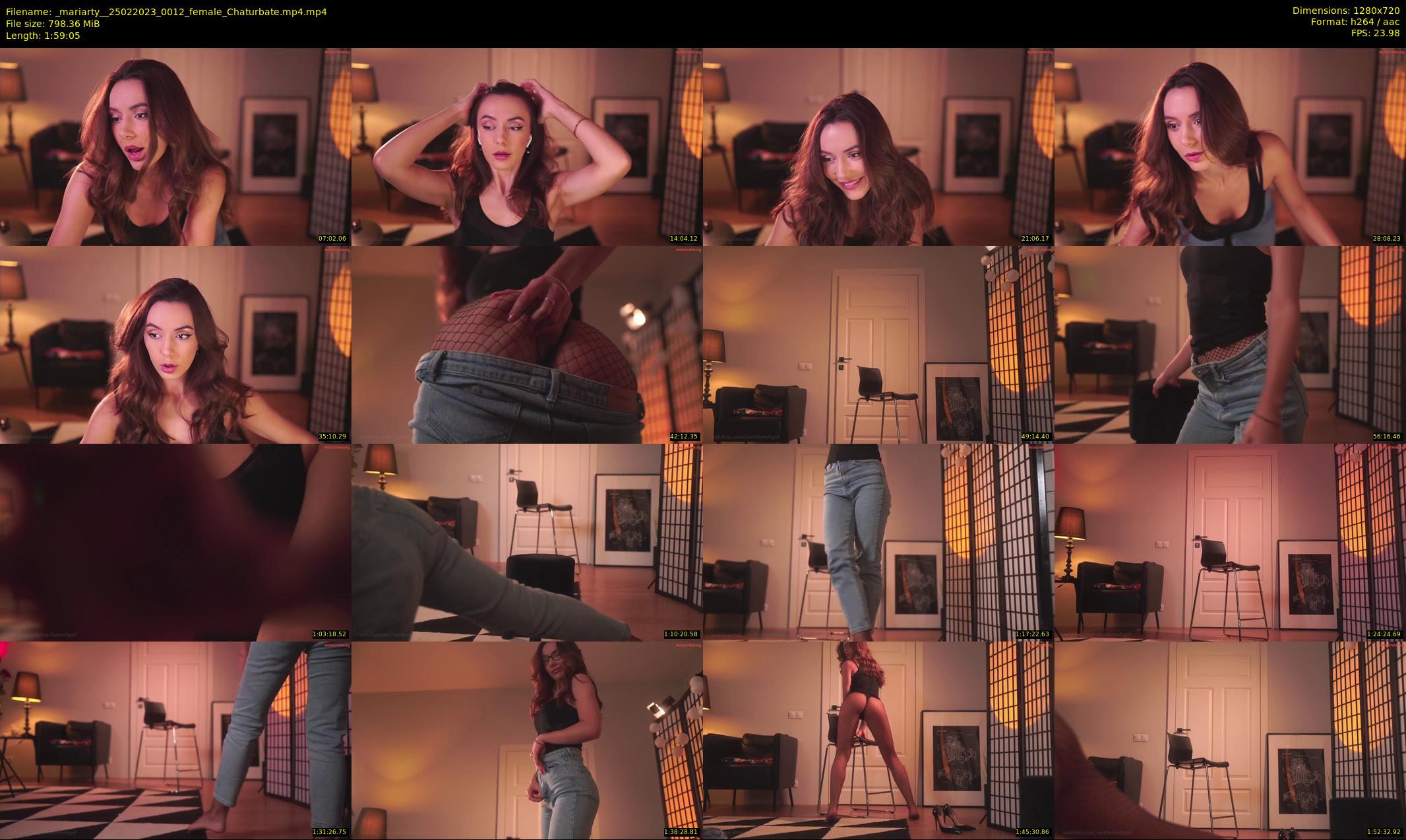 _mariarty_ — 120 minute Chaturbate female cam show recording, 720p, Feb 25, 2023