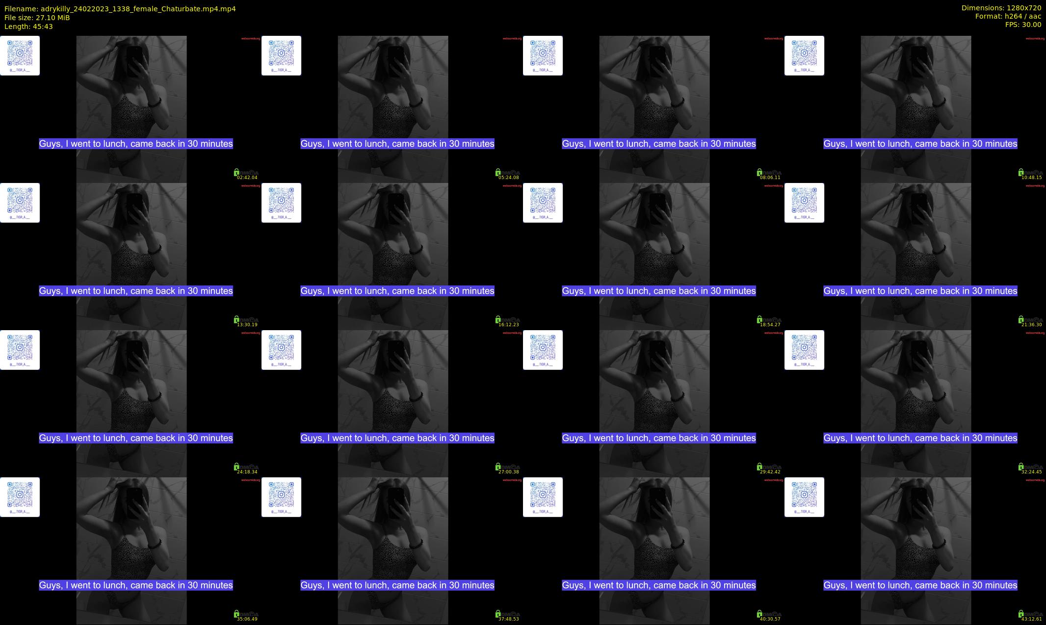 adrykilly — 46 minute Chaturbate female cam show recording, 720p, Feb 24, 2023