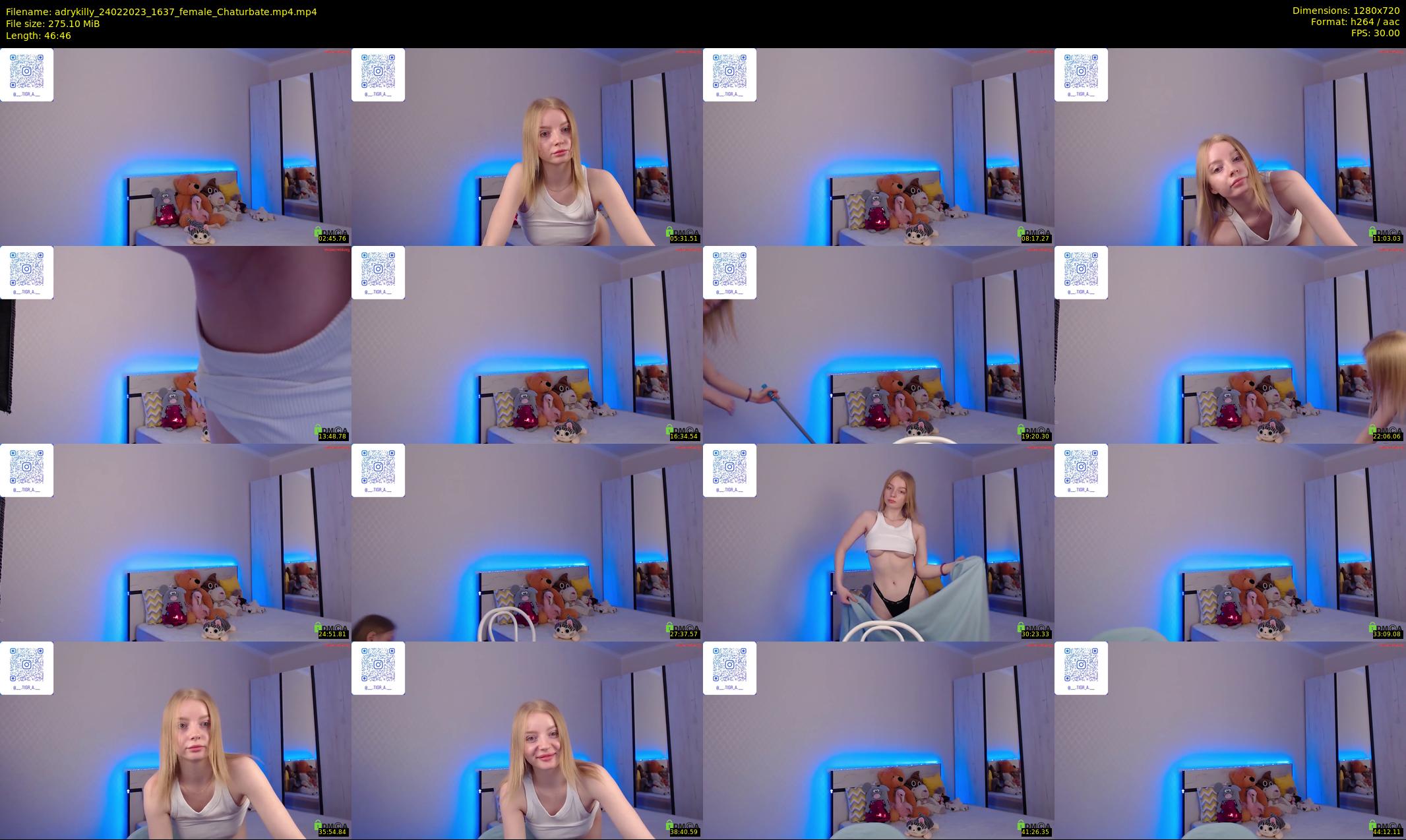 adrykilly — 47 minute Chaturbate female cam show recording, 720p, Feb 24, 2023