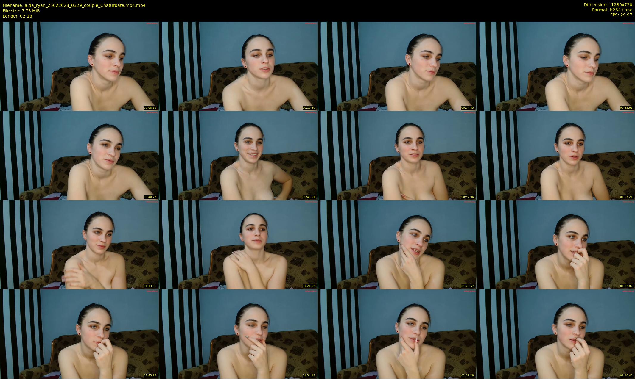 aida_ryan — 3 minute Chaturbate couple cam show recording, 720p, Feb 25, 2023