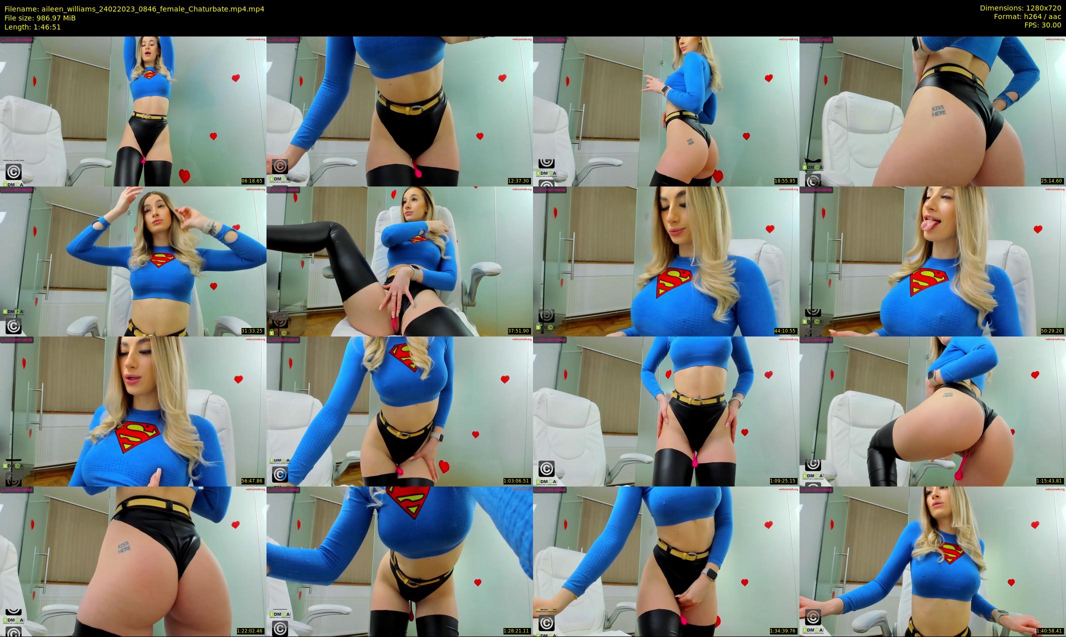 aileen_williams — 107 minute Chaturbate female cam show recording, 720p, Feb 24, 2023