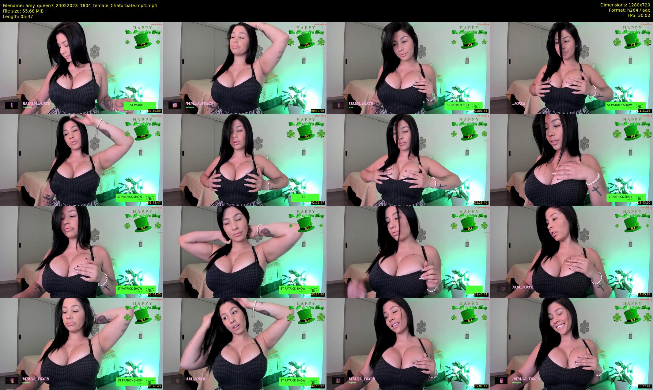 amy_queen7 — 6 minute Chaturbate female cam show recording, 720p, Feb 24, 2023