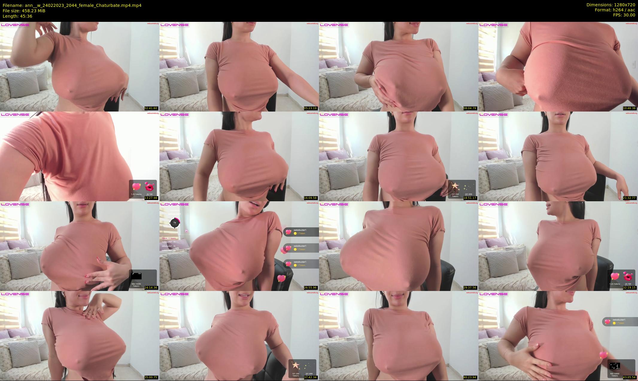 ann__w — 46 minute Chaturbate female cam show recording, 720p, Feb 24, 2023