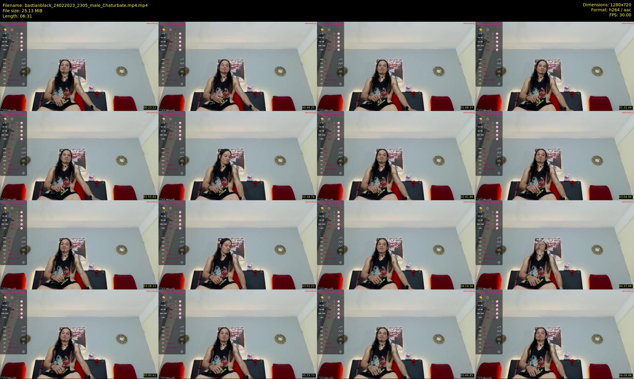 bastianblack — 7 minute Chaturbate male cam show recording, 720p, Feb 24, 2023