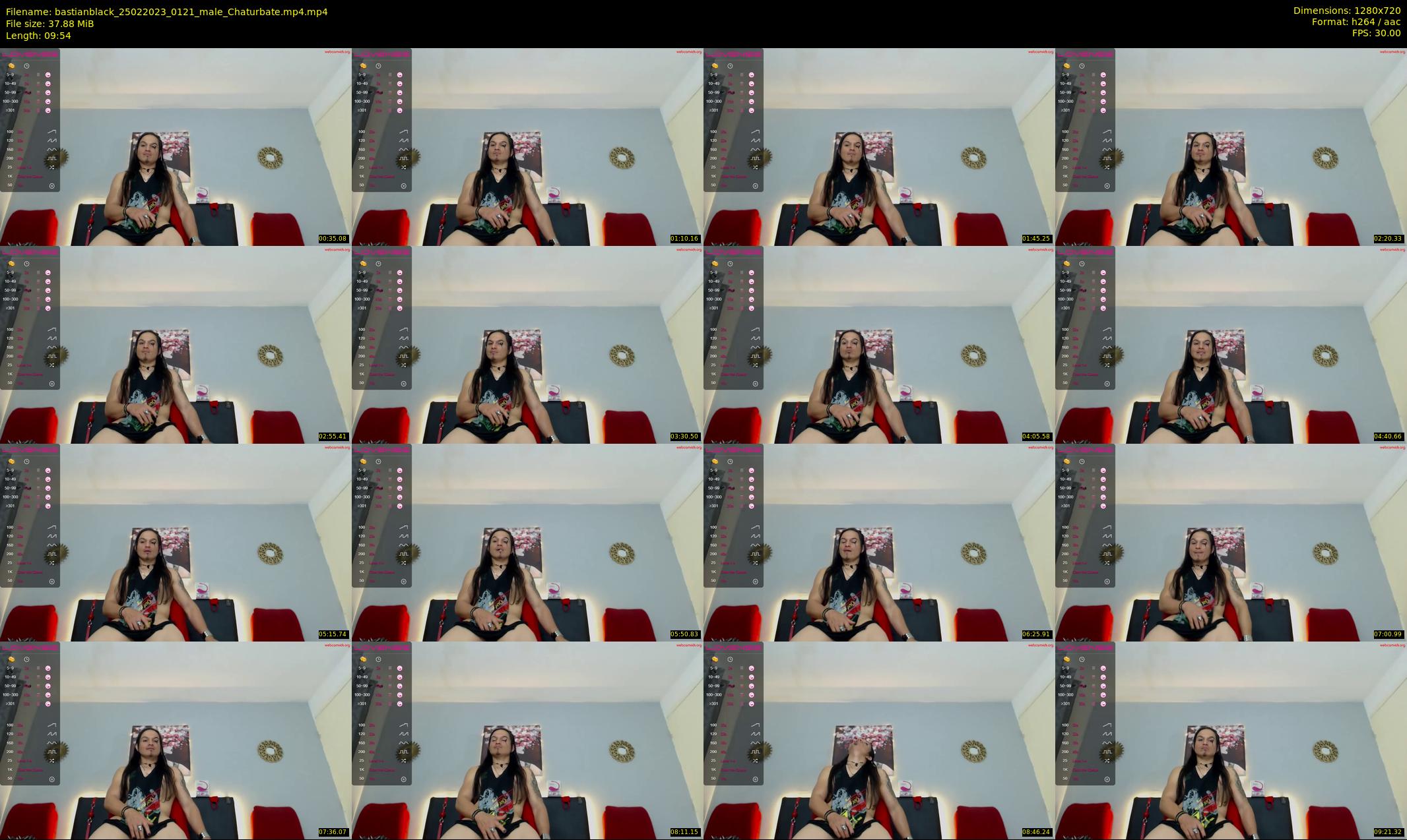bastianblack — 10 minute Chaturbate male cam show recording, 720p, Feb 25, 2023