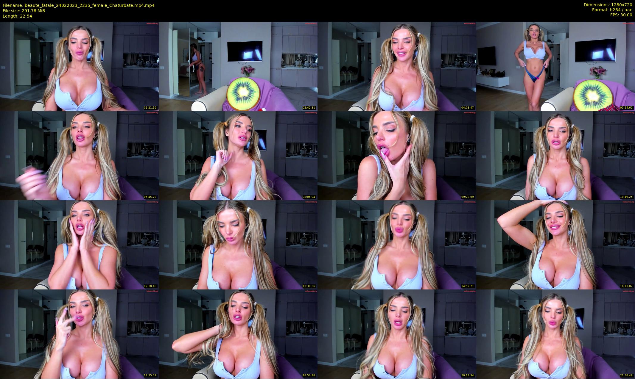 beaute_fatale — 23 minute Chaturbate female cam show recording, 720p, Feb 24, 2023